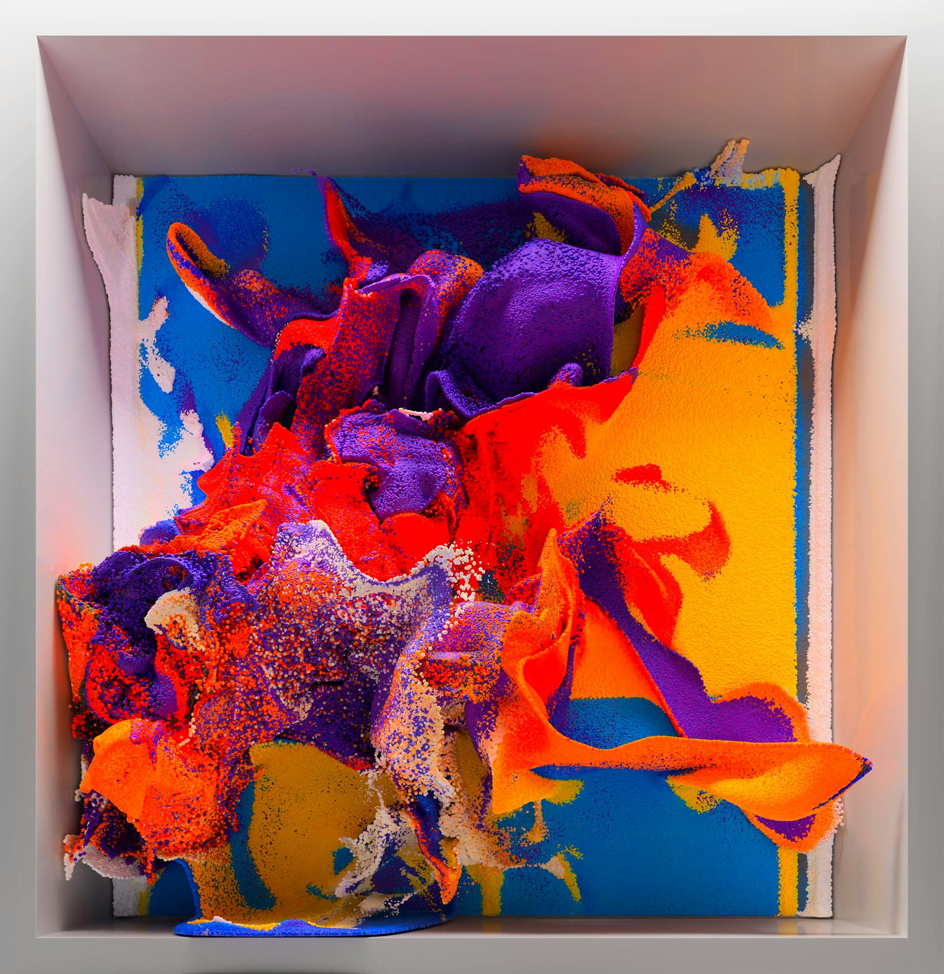 Installation at MoMA New York by Refik Anadol