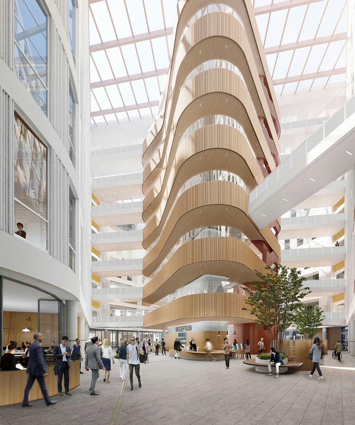 3D impression of The Oriel by White Arkitekter, due to open in 2027