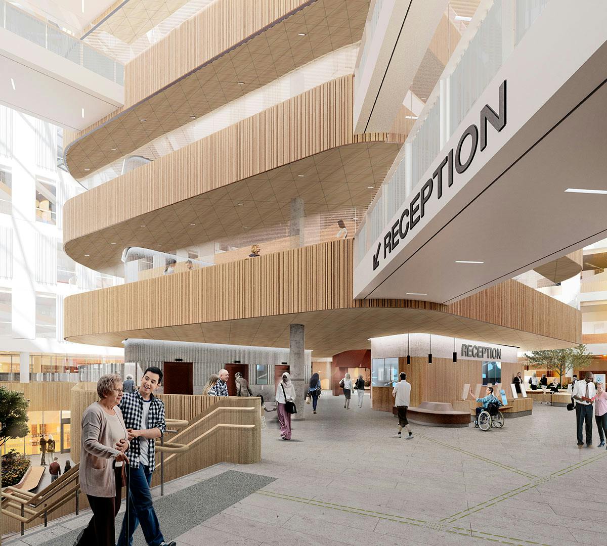 3D impression of The Oriel by White Arkitekter, due to open in 2027