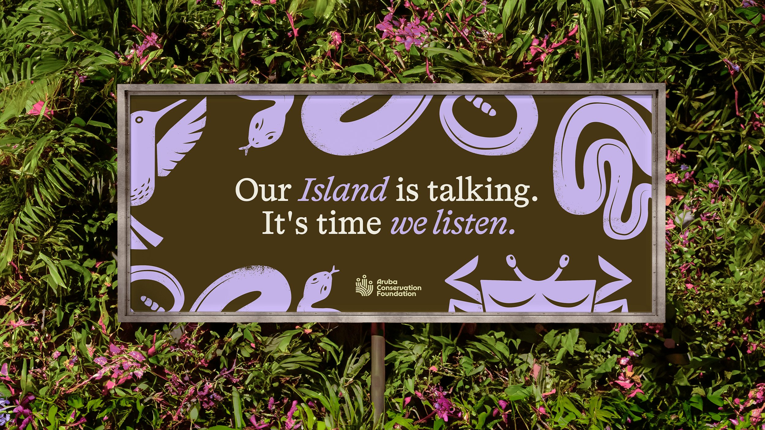 Aruba Conservation Foundation branding by How&How