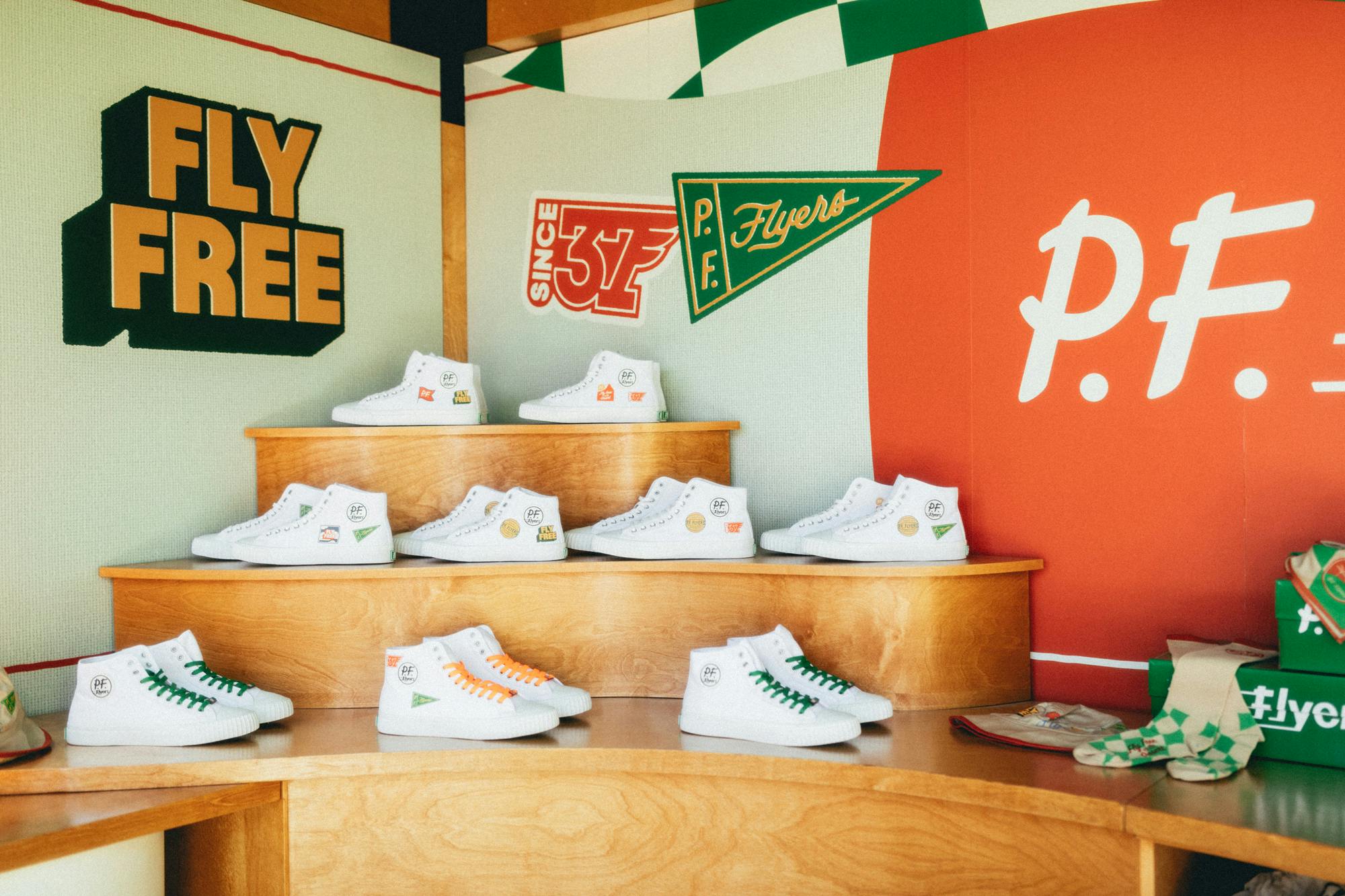PF Flyers returns to its Americana roots in new branding