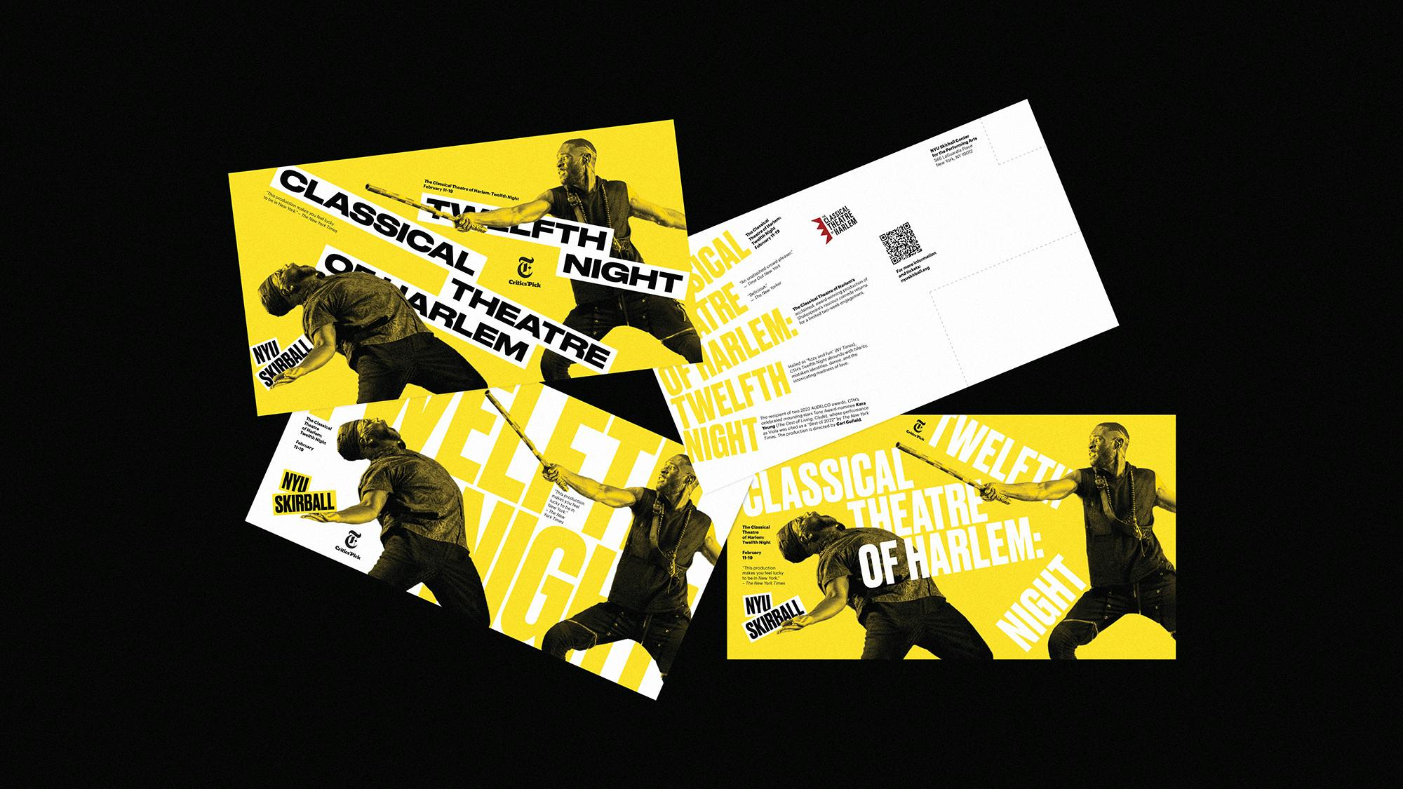 Project for NYU’s Skirball Center for the Performing Arts