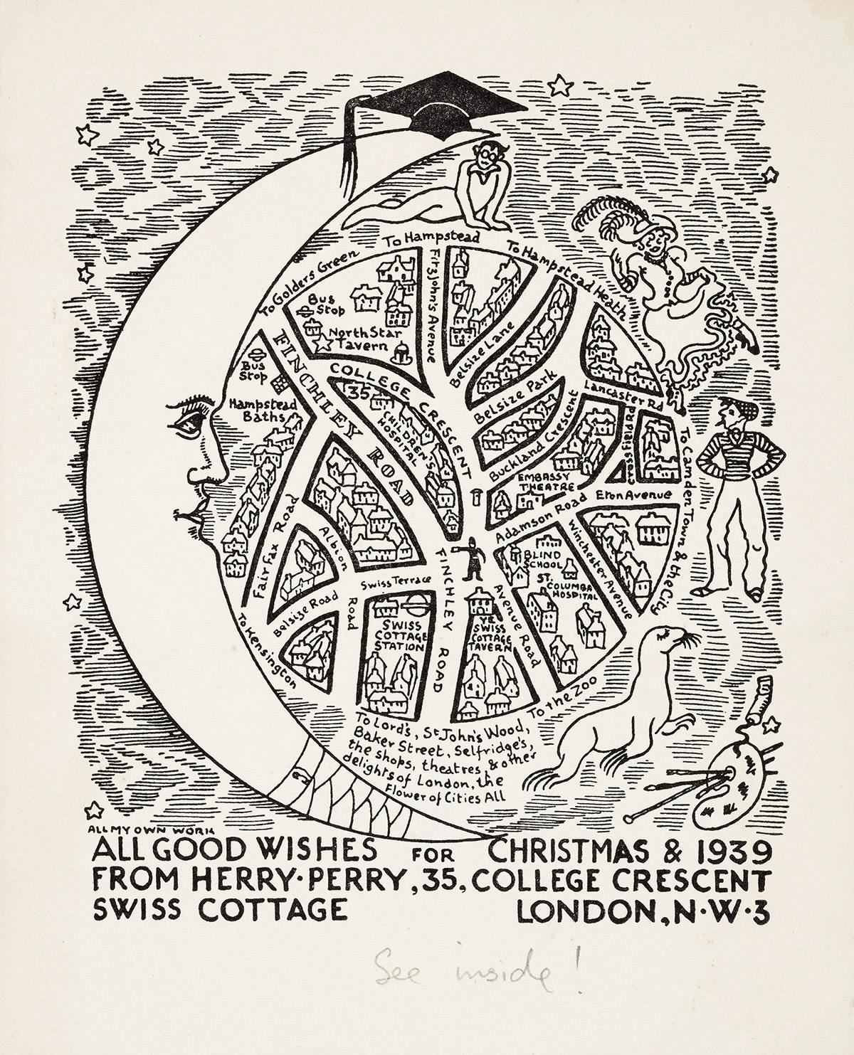 Unearthing the work of British illustrator Herry Perry