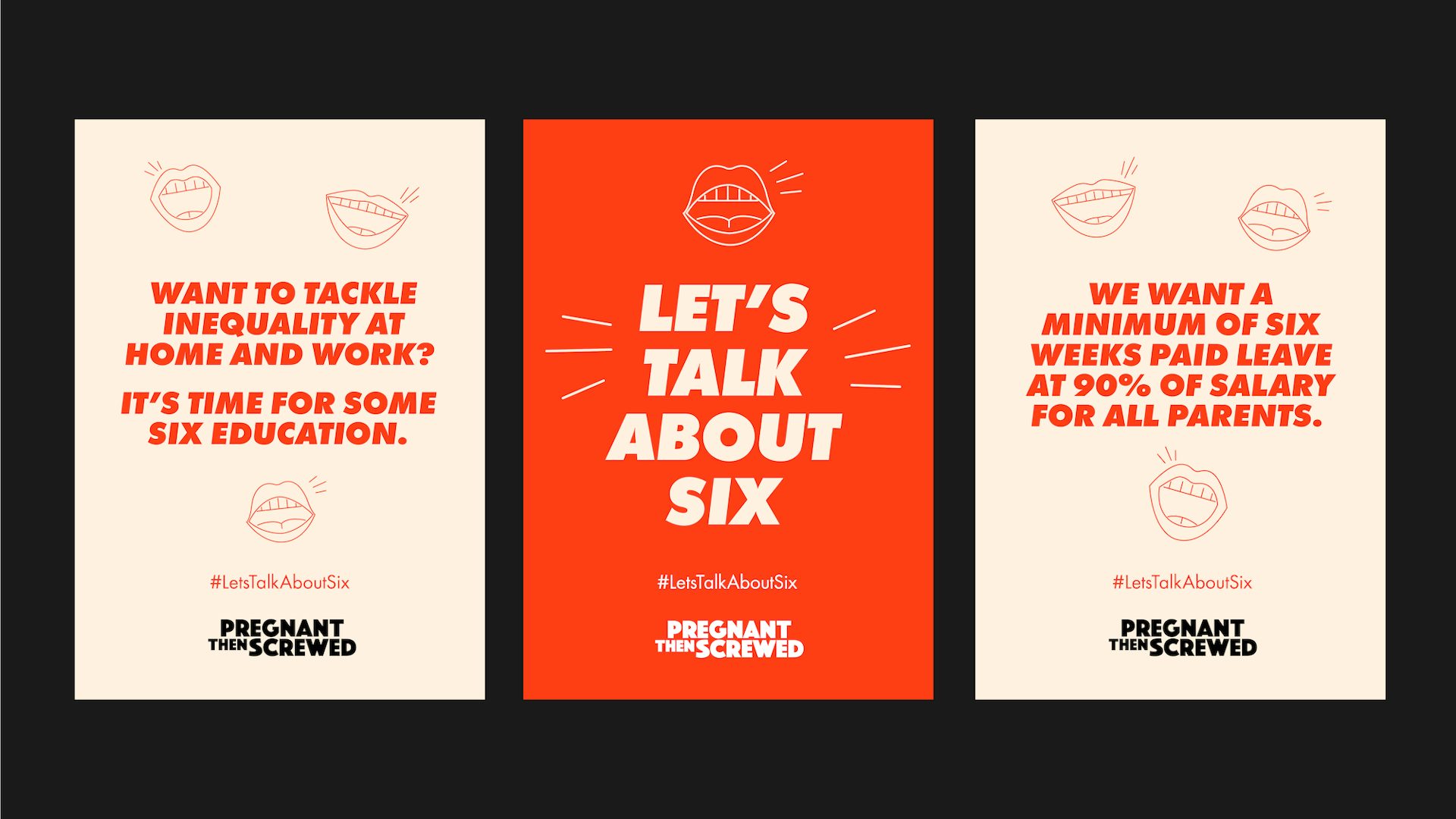 Pregnant Then Screwed campaign by Nice and Serious