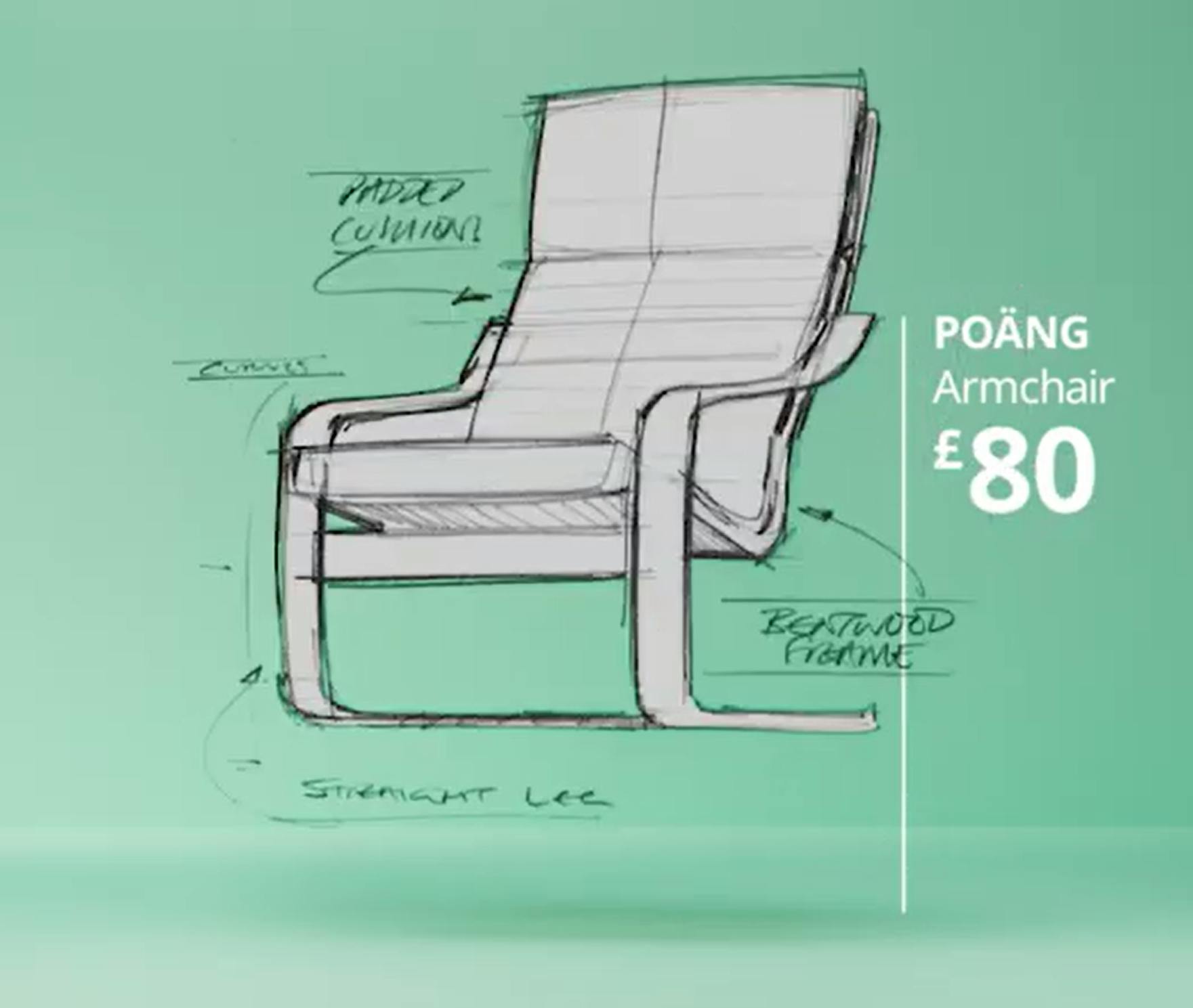 Ikea ad about designing the price first