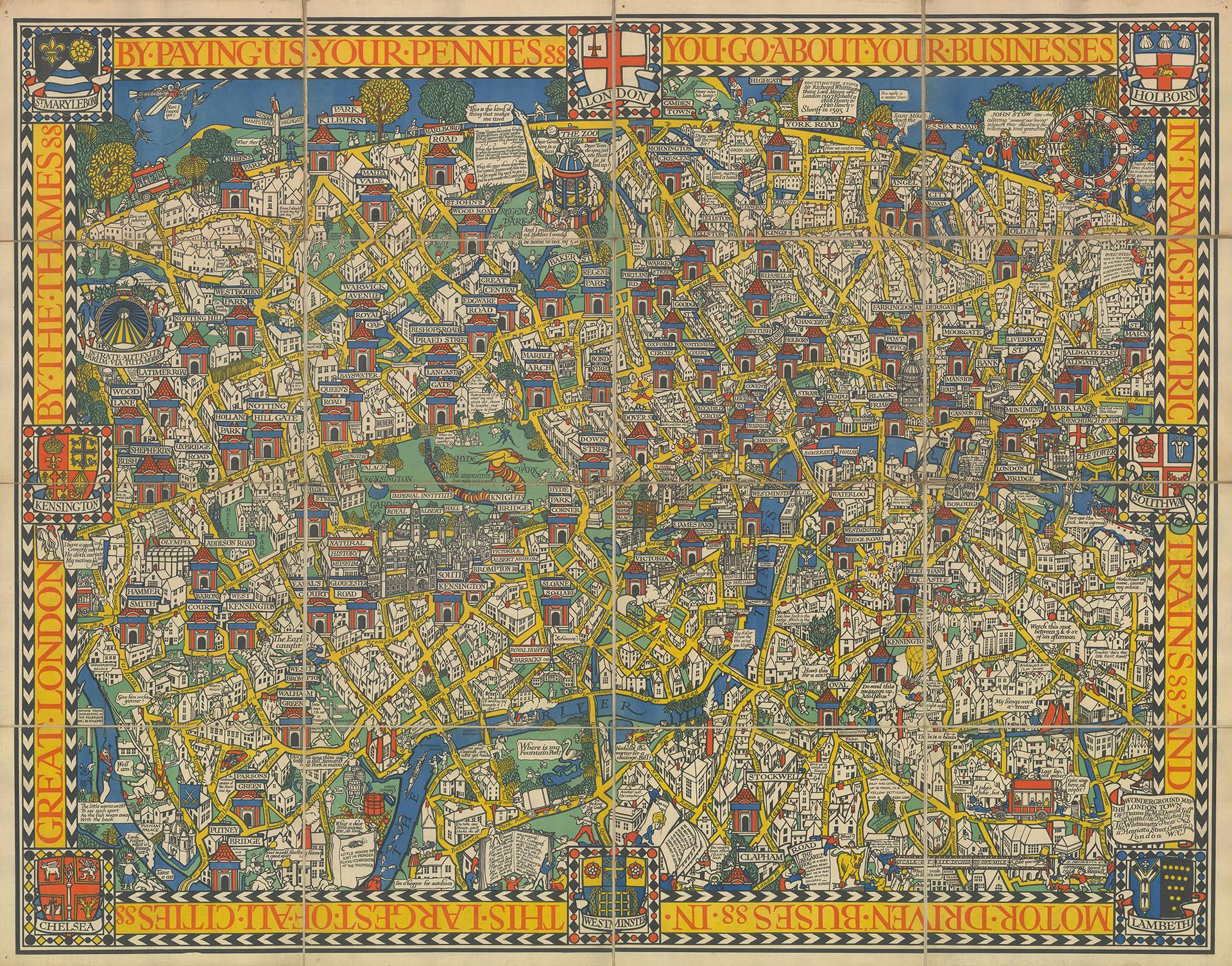 A new exhibition traces the visual history of the Tube