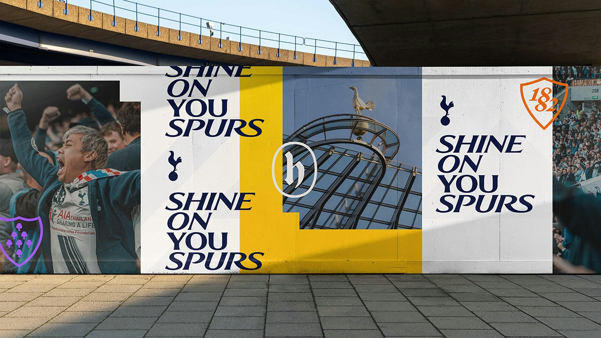 Tottenham Hotspur unveils a heraldic identity