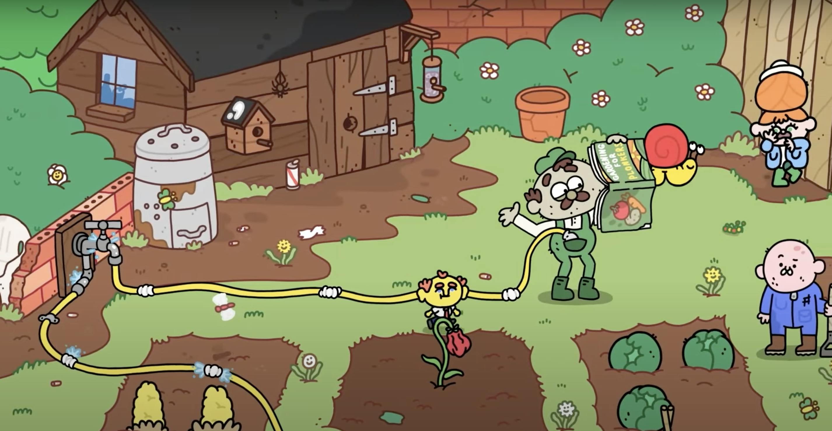 Thank Goodness You're Here video game