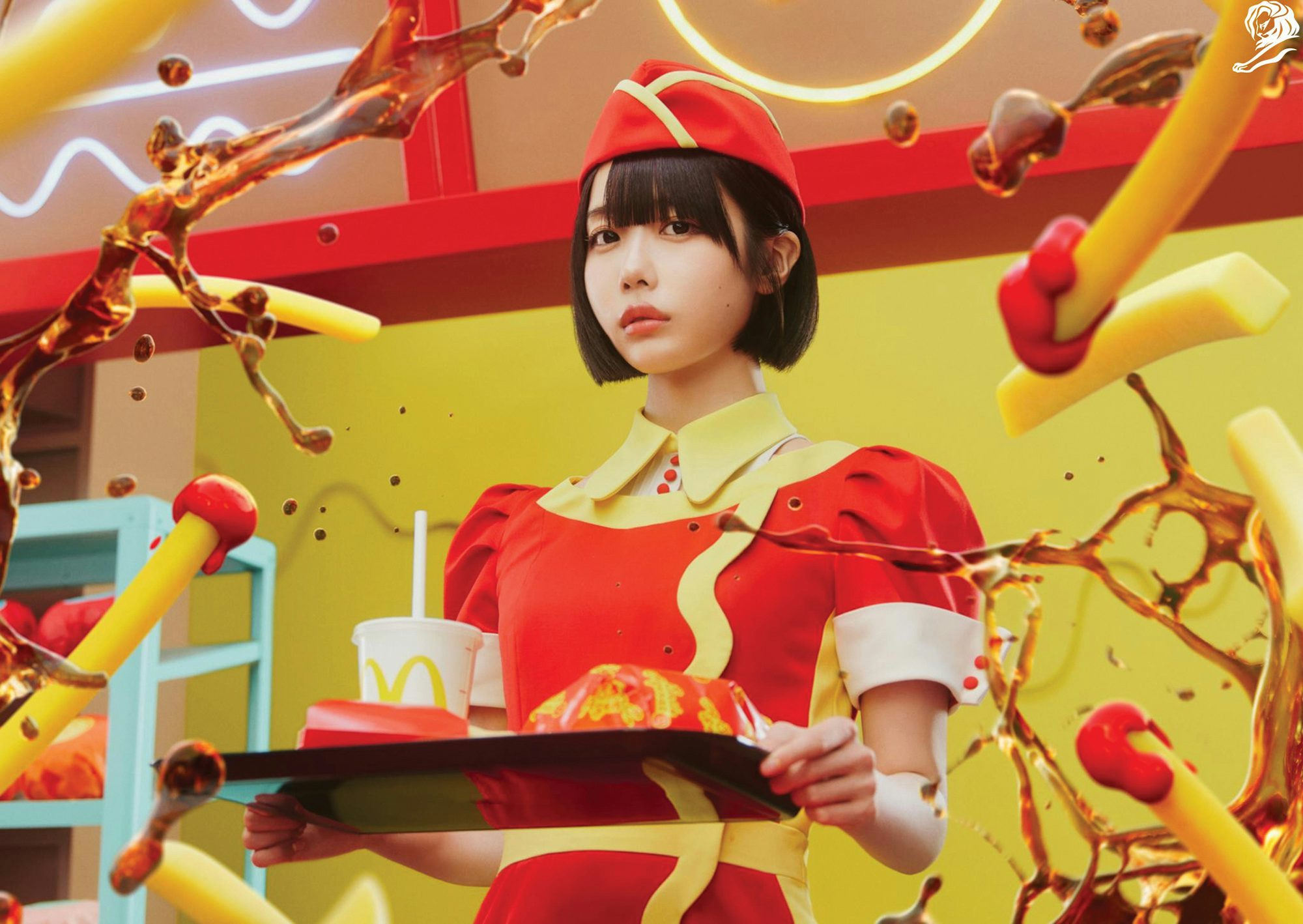 No Smiles - McDonald's - TBWA & Hakuhodo, Tokyo - Cannes Lions 2024 (Supporting Images from The Work (2))