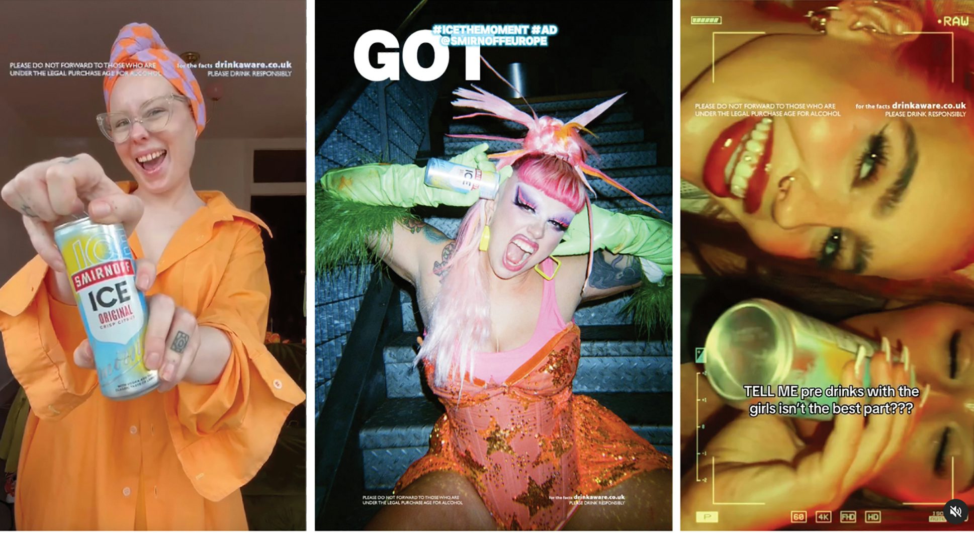 Smirnoff Ice social campaign by Whaler