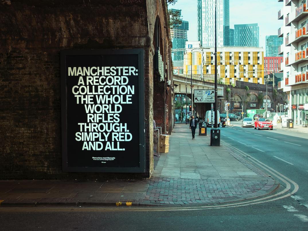Manchester foundry F37 launches campaign for Mancunio typeface