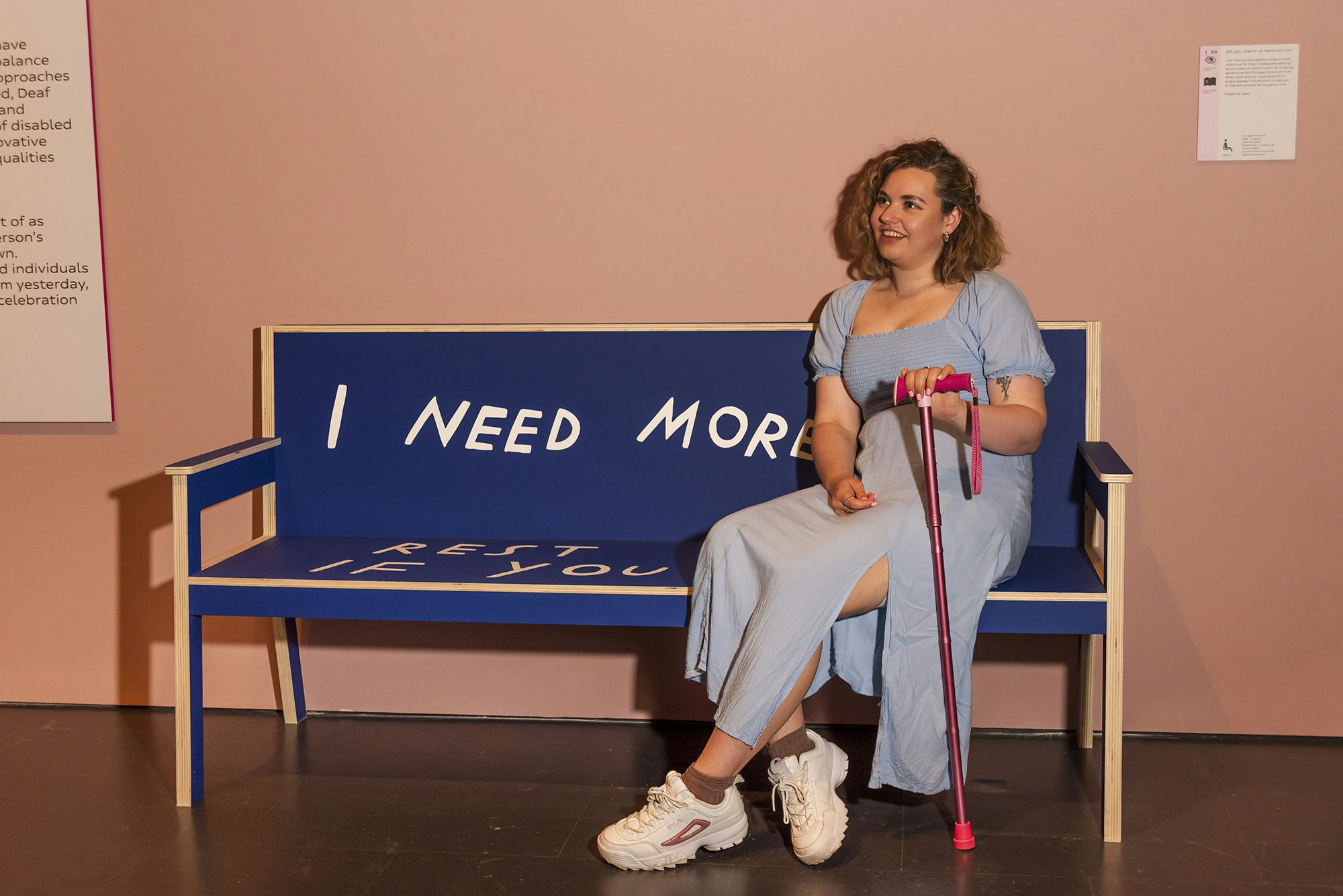 Installation image of Design and Disability at V&A South Kensington; Photo: Isobel Greenhalgh