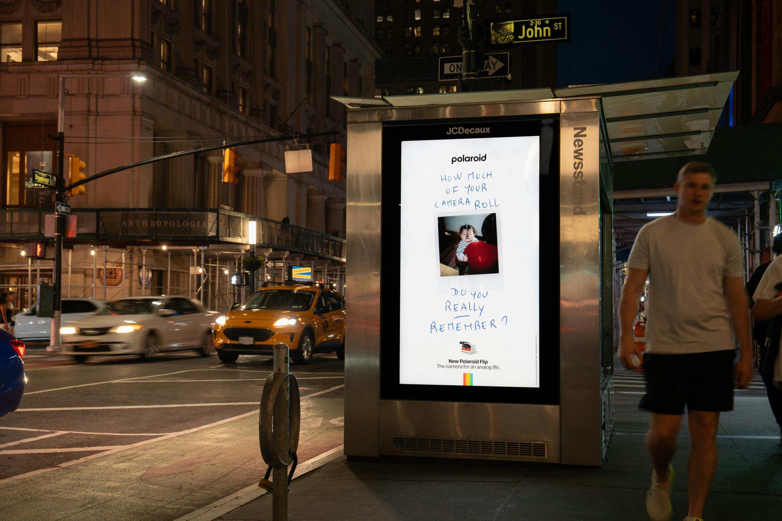 Polaroid flip camera