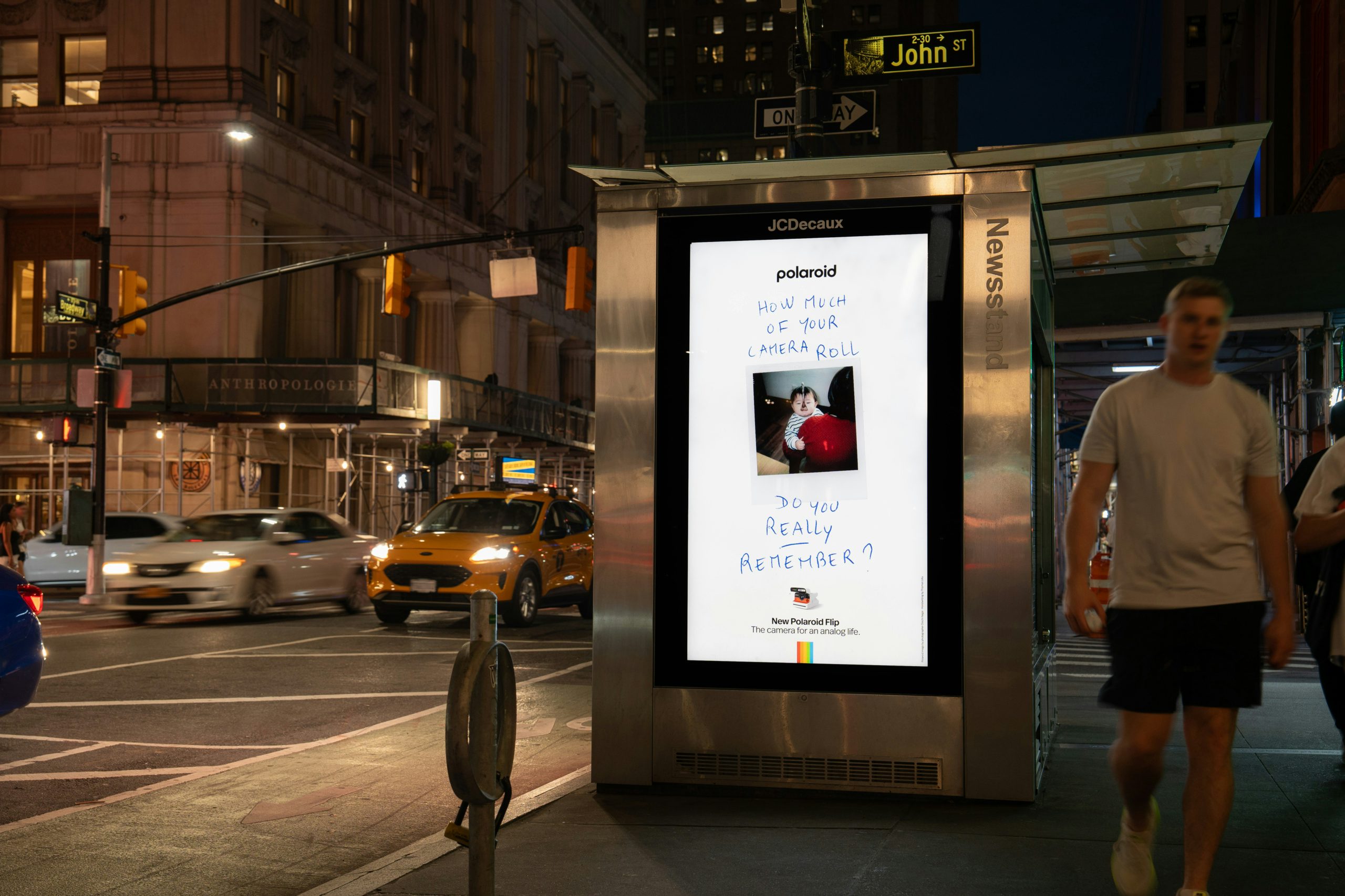 Polaroid flip camera