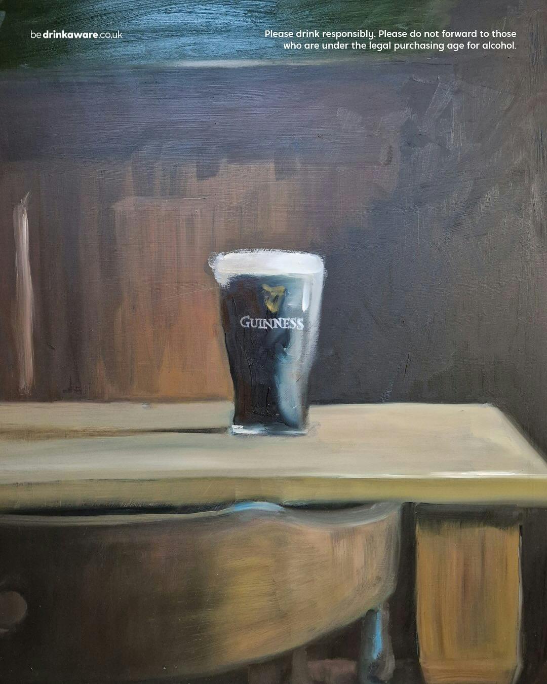Guinness social media ad