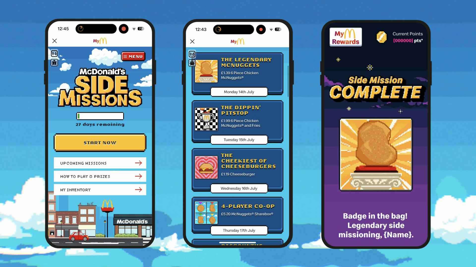 McDonald's Side Missions