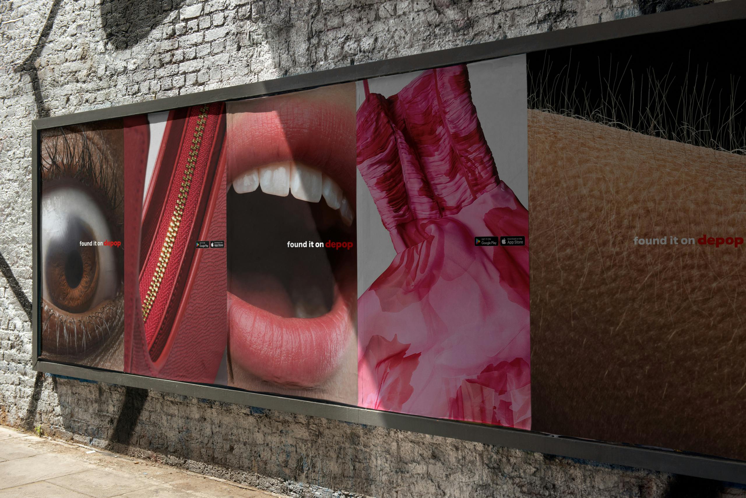 Depop 'Found it on Depop' Campaign Fly Posters