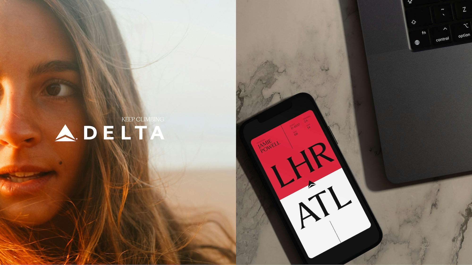 Delta Air Lines branding