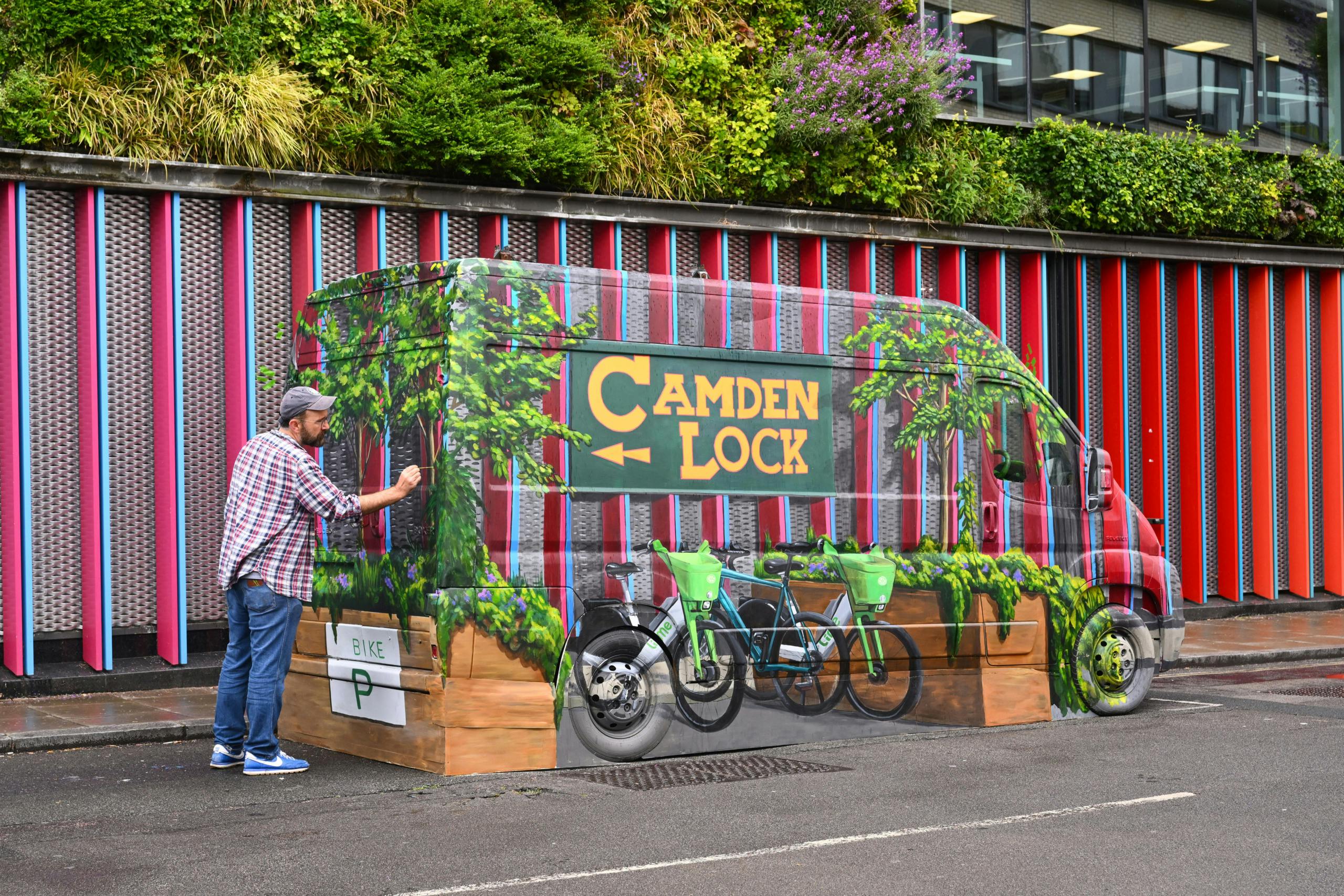 Lime Changing Spaces Campaign Camden Lock