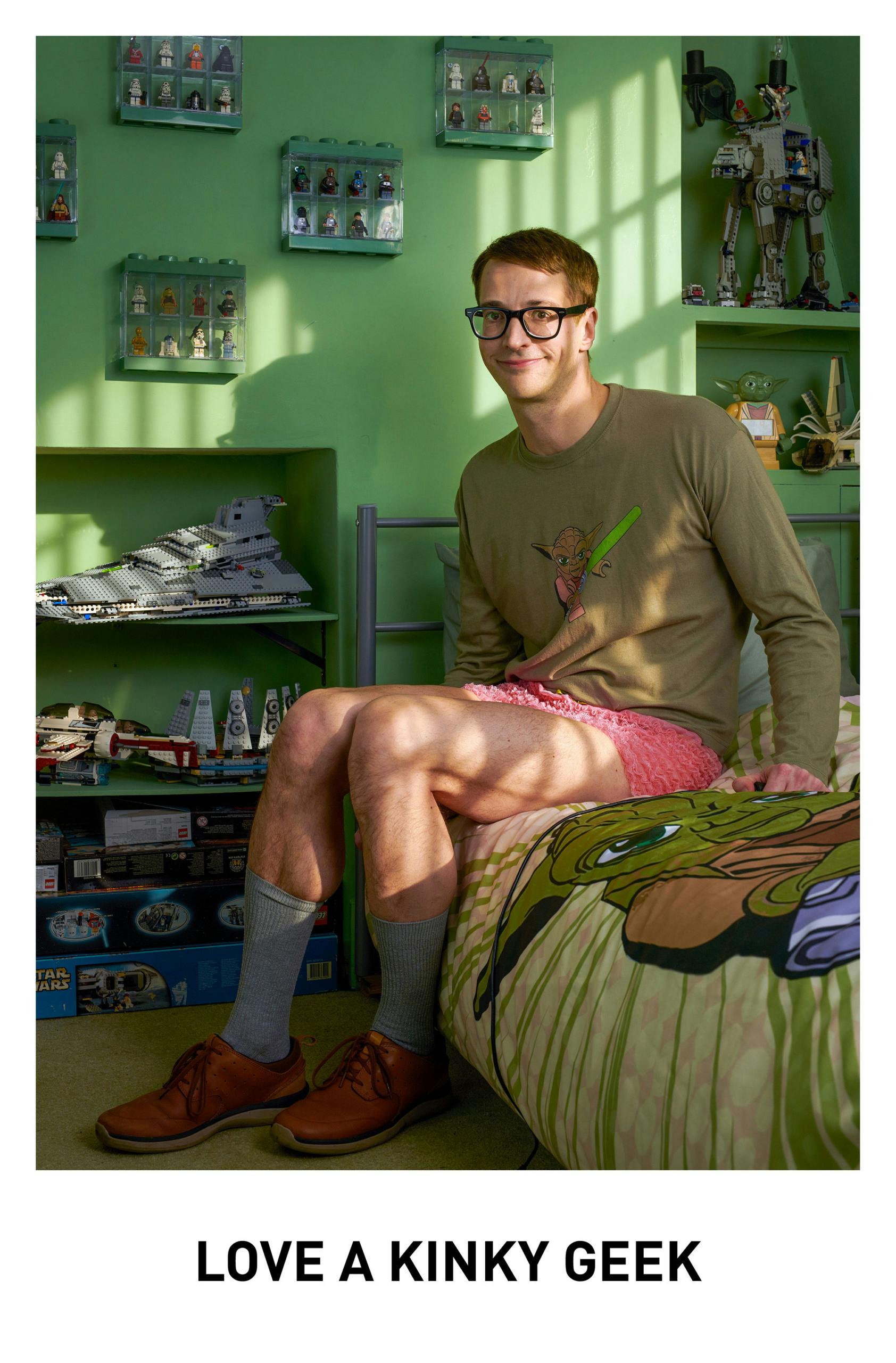 Love a kinky geek, from Mitchell Moreno's book Body Copy