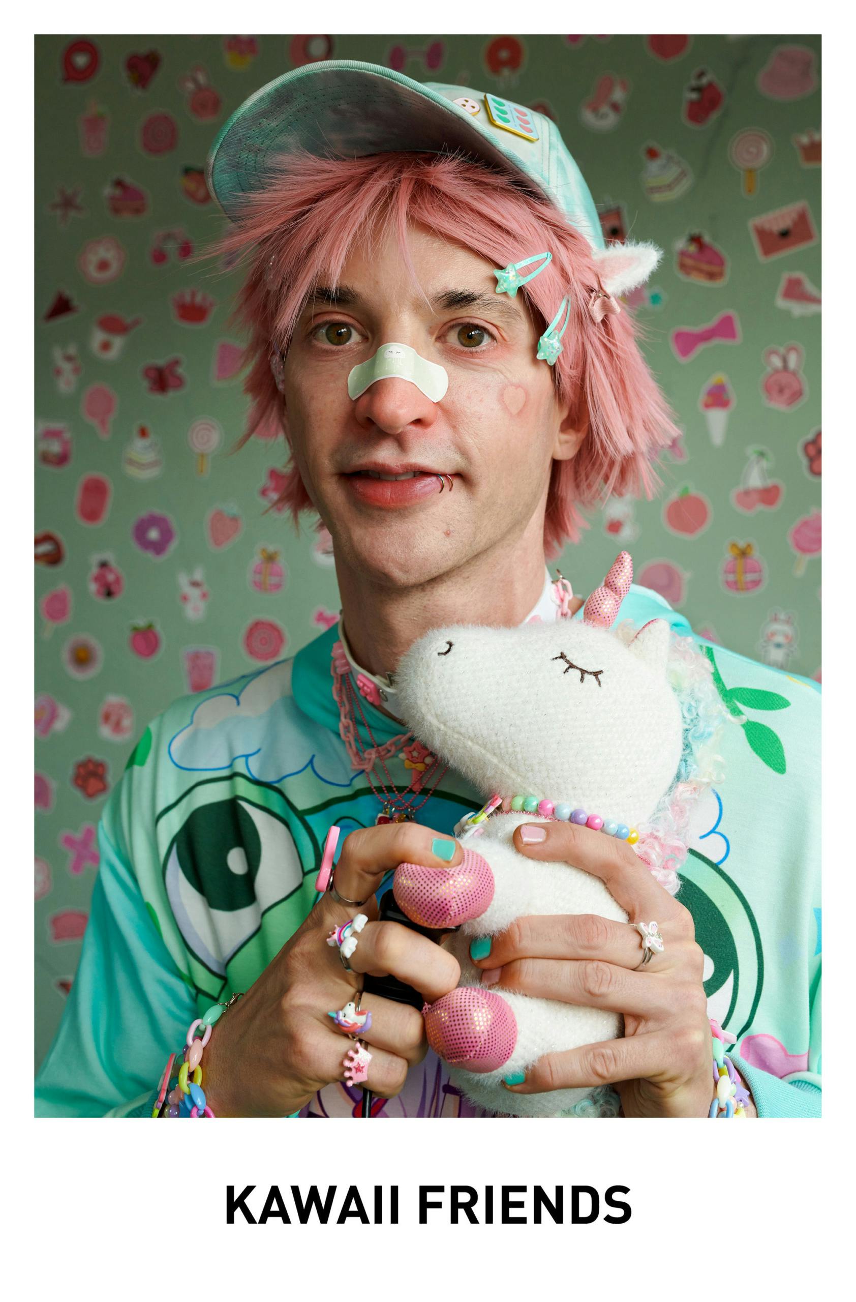 Kwaii friends, from Mitchell Moreno's book Body Copy