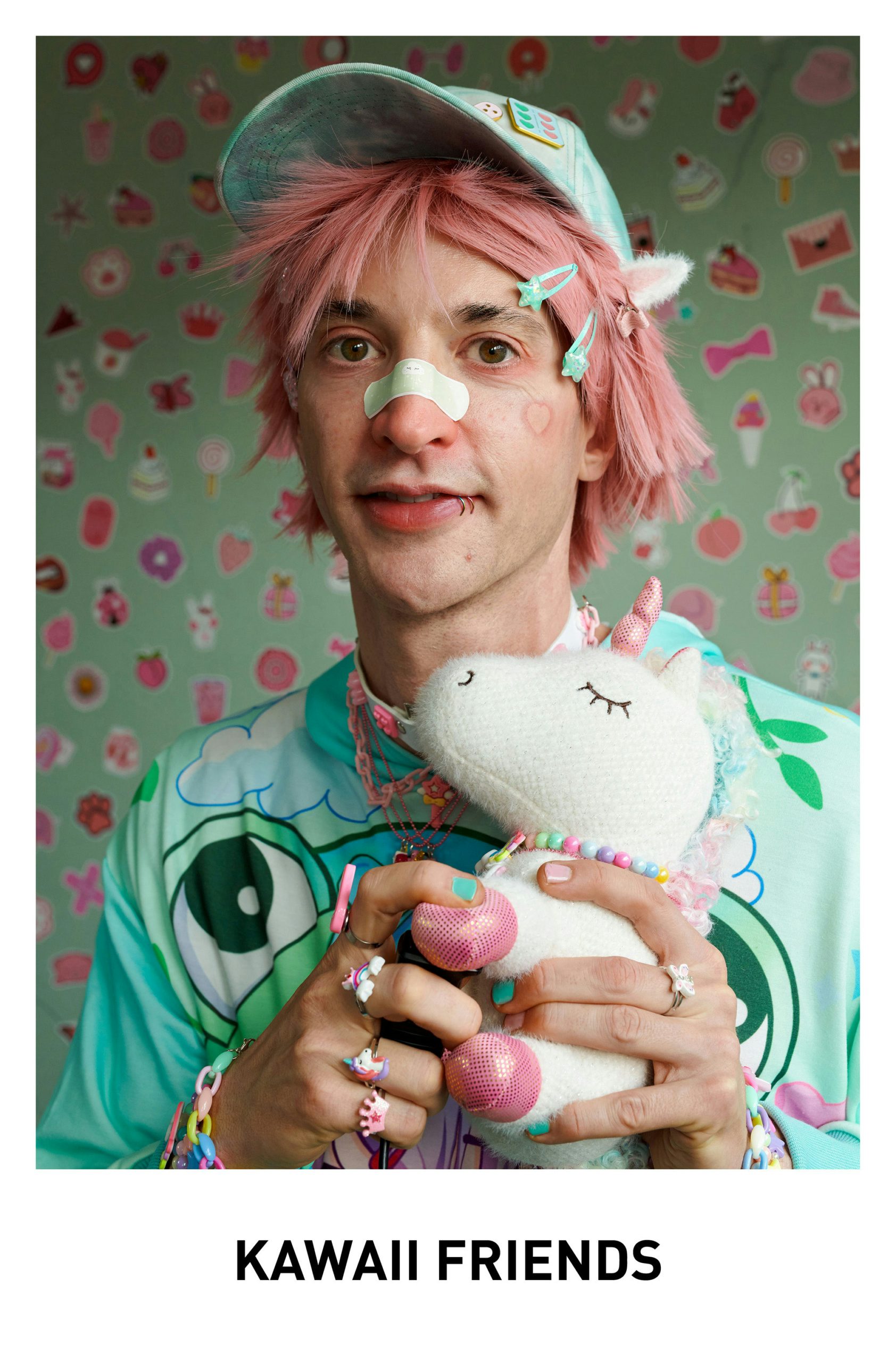 Kwaii friends, from Mitchell Moreno's book Body Copy