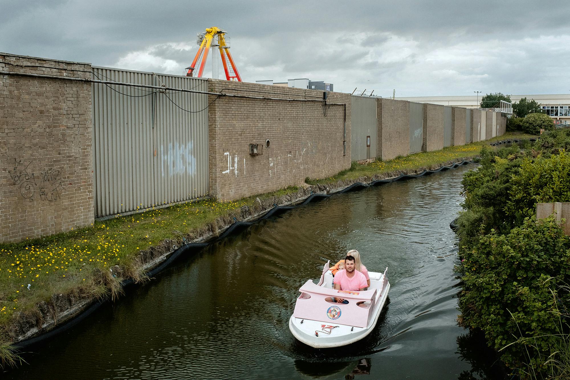 A boat ride near Skegness Pleasure Beach from Merlin Daleman's book Mutiny