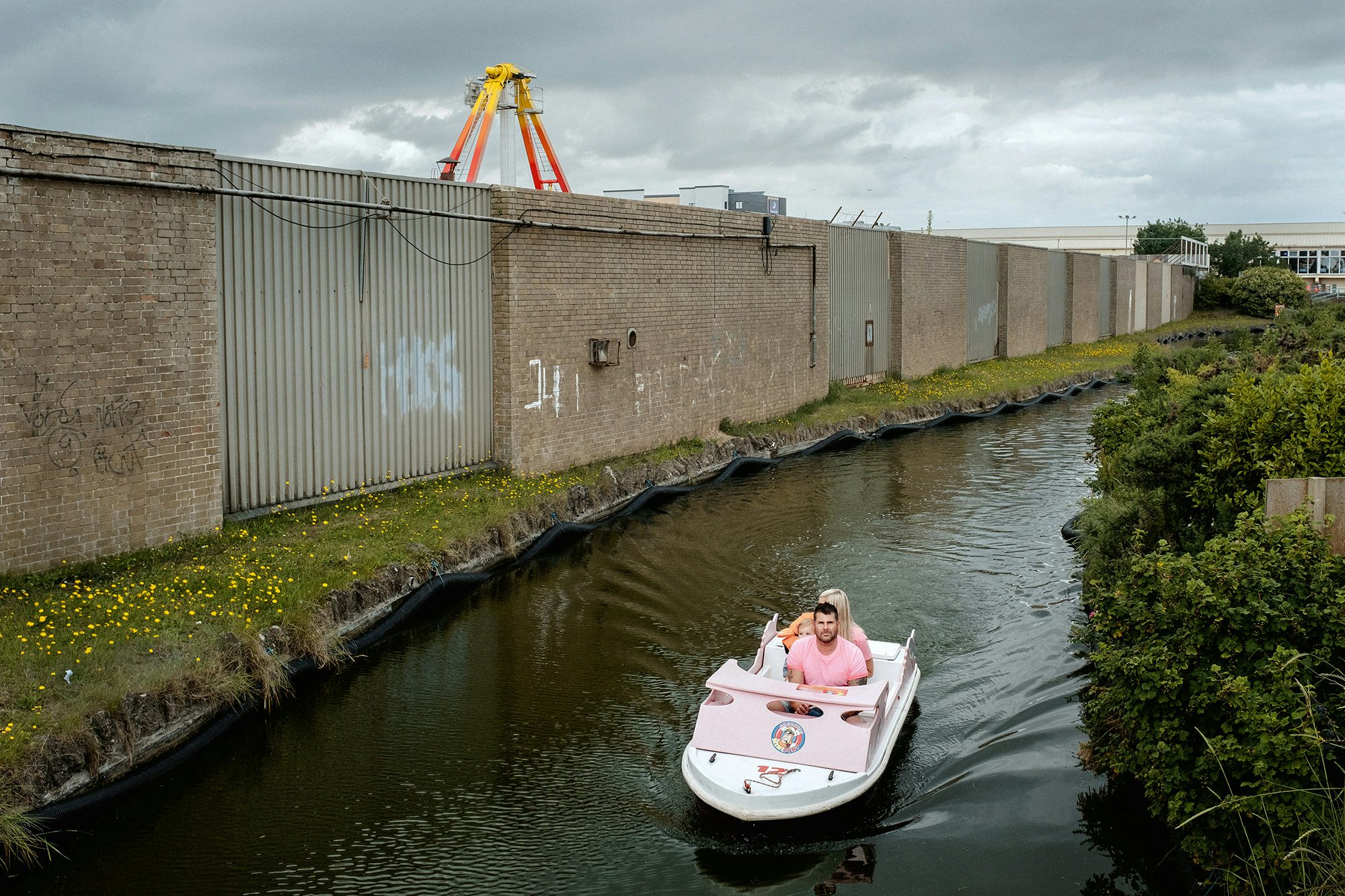 A boat ride near Skegness Pleasure Beach from Merlin Daleman's book Mutiny
