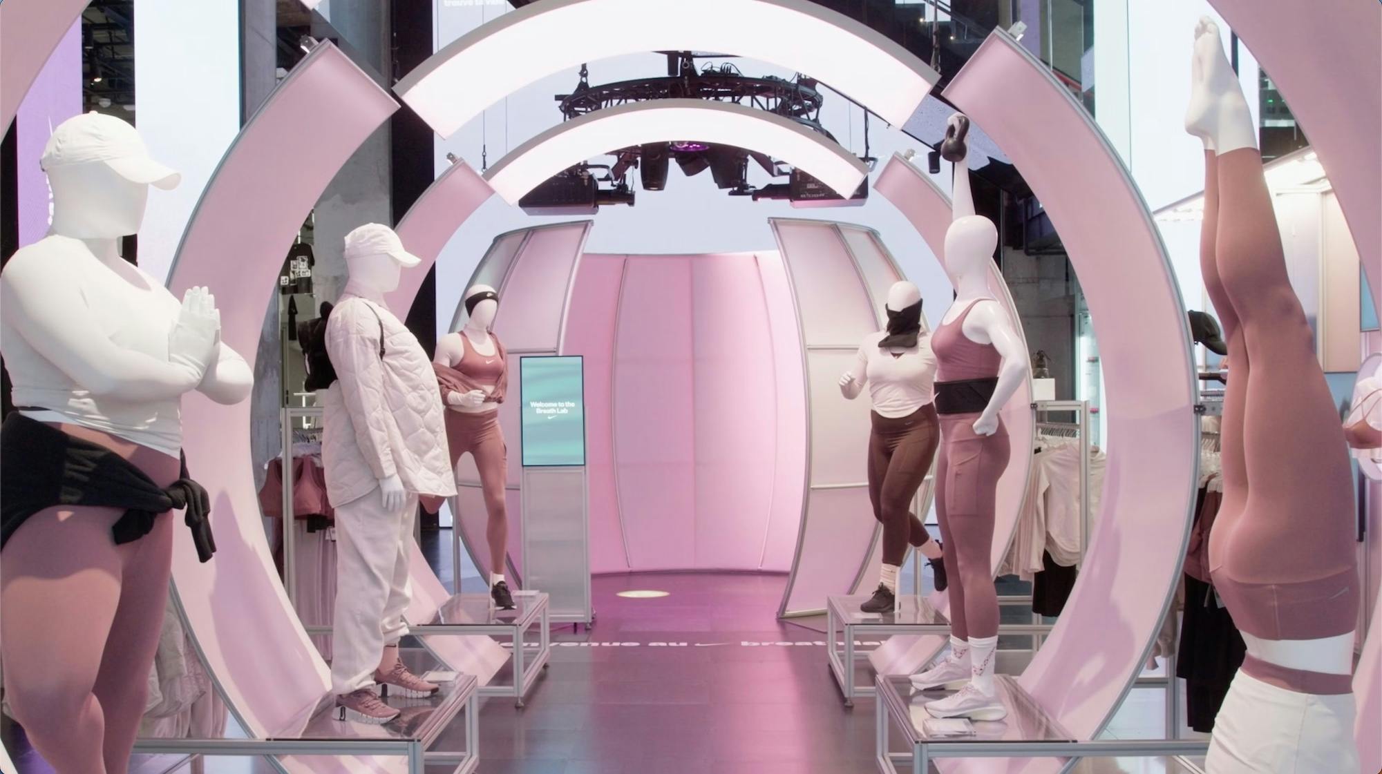 Nike House of Innovation, Paris, designed by Random Studio