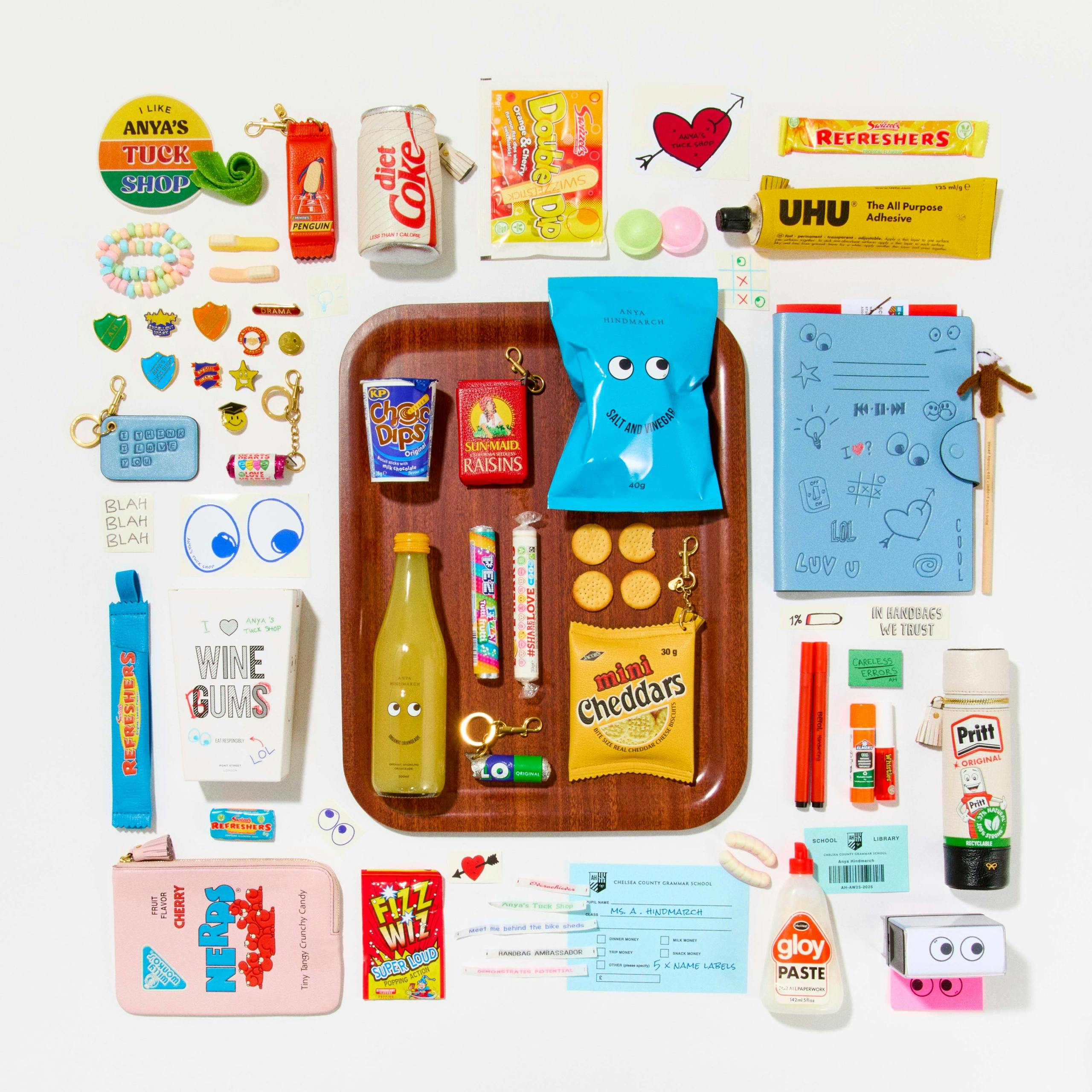 Anya Hindmarch Tuck Shope Graffiti