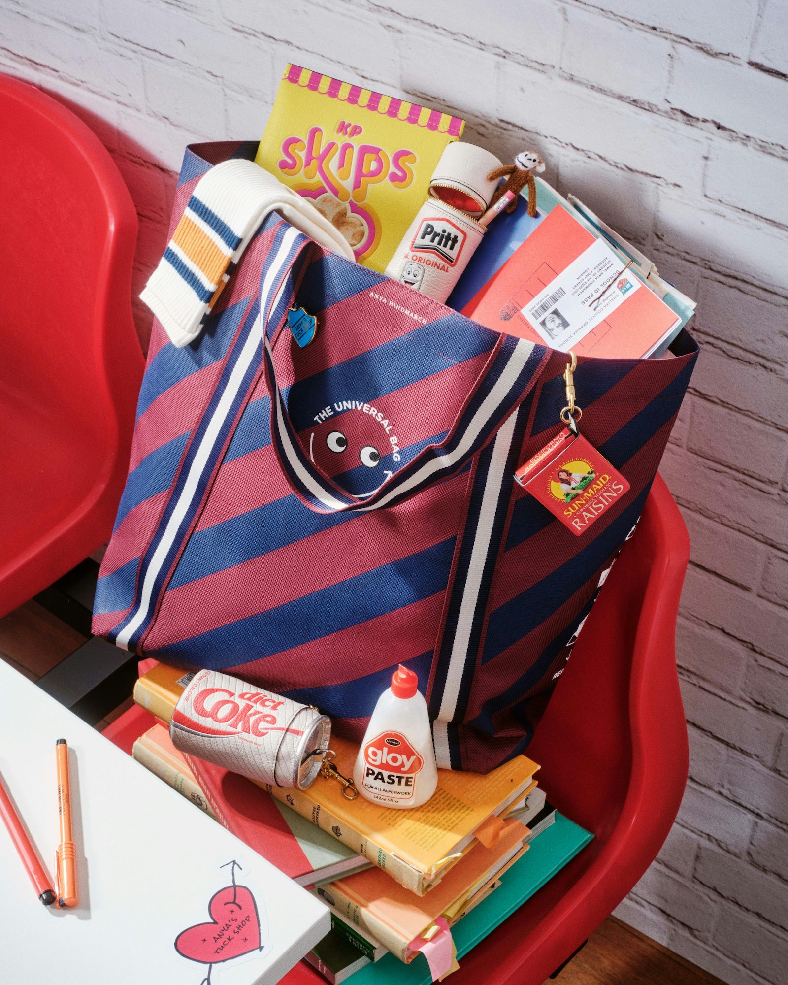 Anya Hindmarch Tuck Shope Graffiti