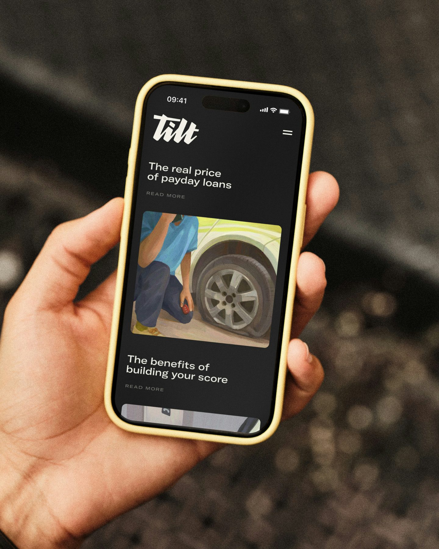 Tilt branding