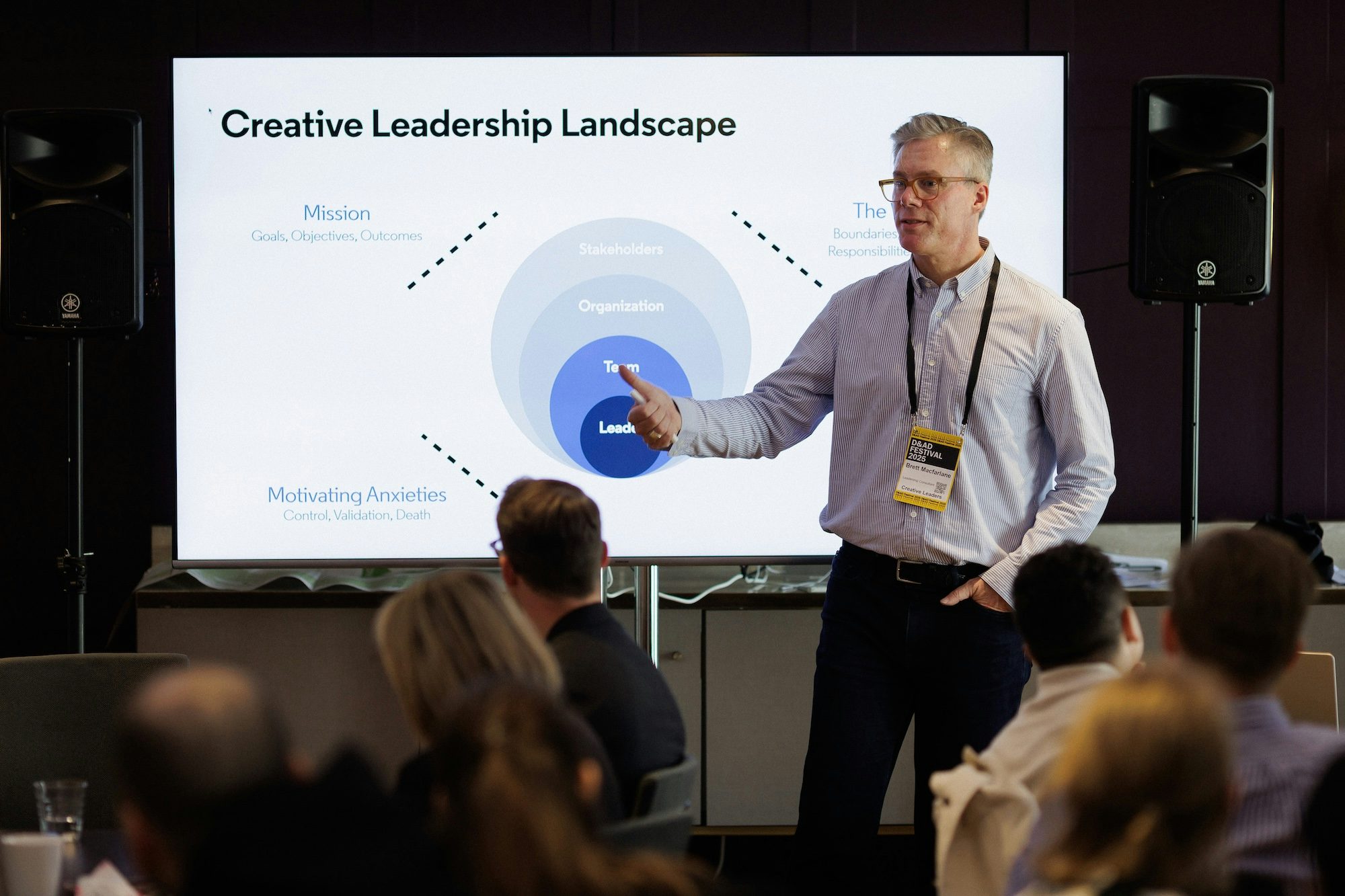 Event in D&AD’s Creative Leadership Programme