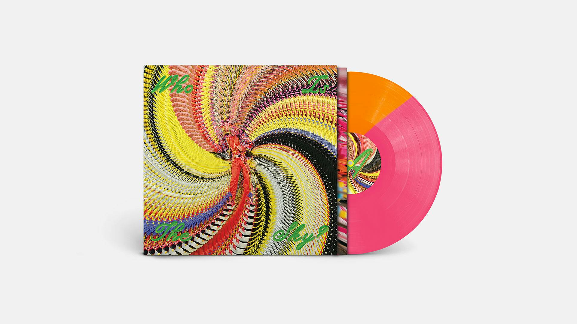 David Byrne Who Is the Sky? LP album