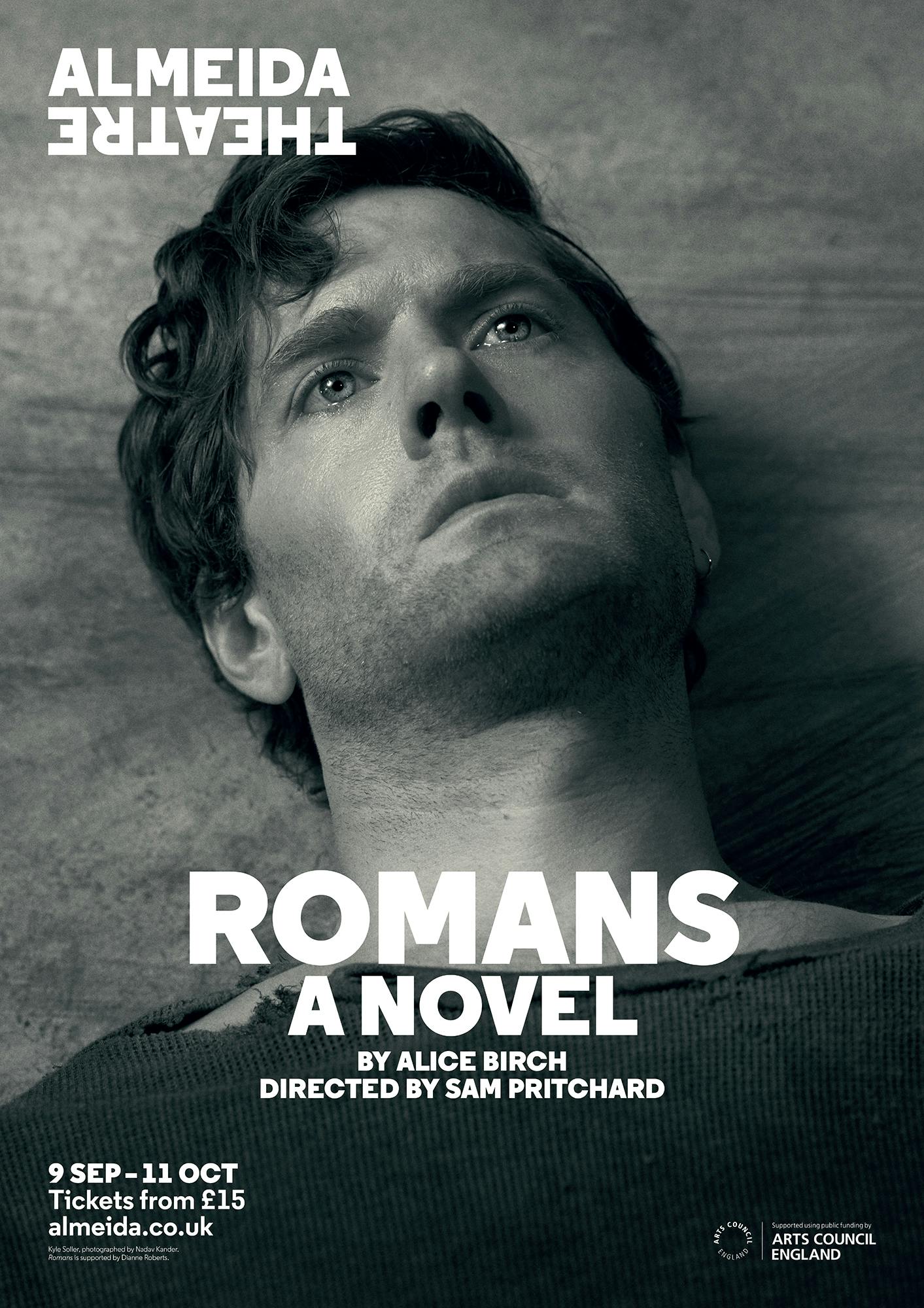 Kyle Soller, Romans, Almeida Theatre, England, 2025 © Nadav Kander