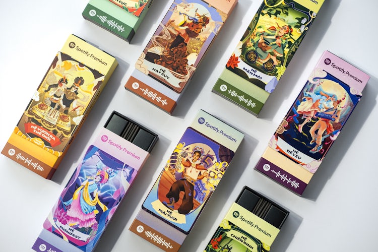 Happiness Saigon Spotify campaign