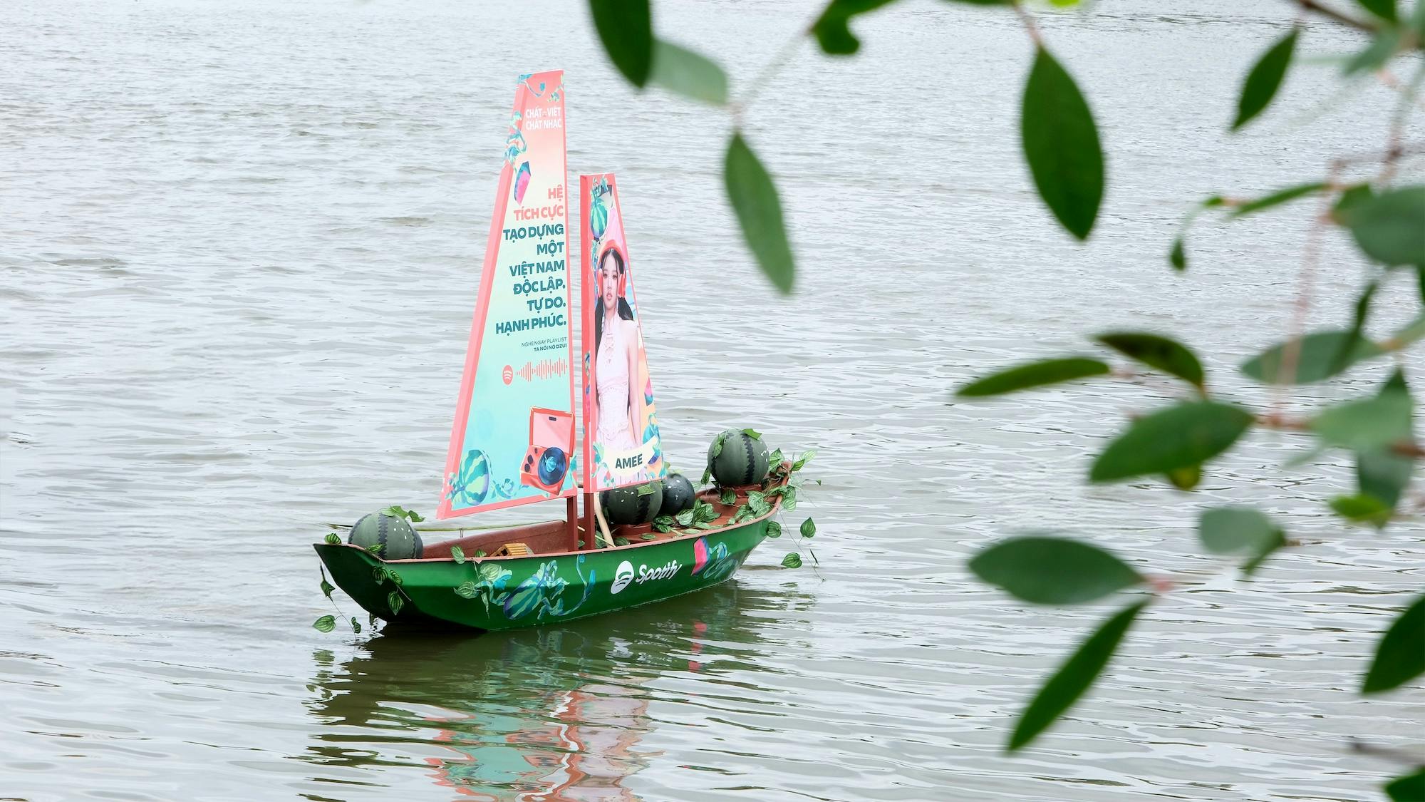 Happiness Saigon Spotify campaign