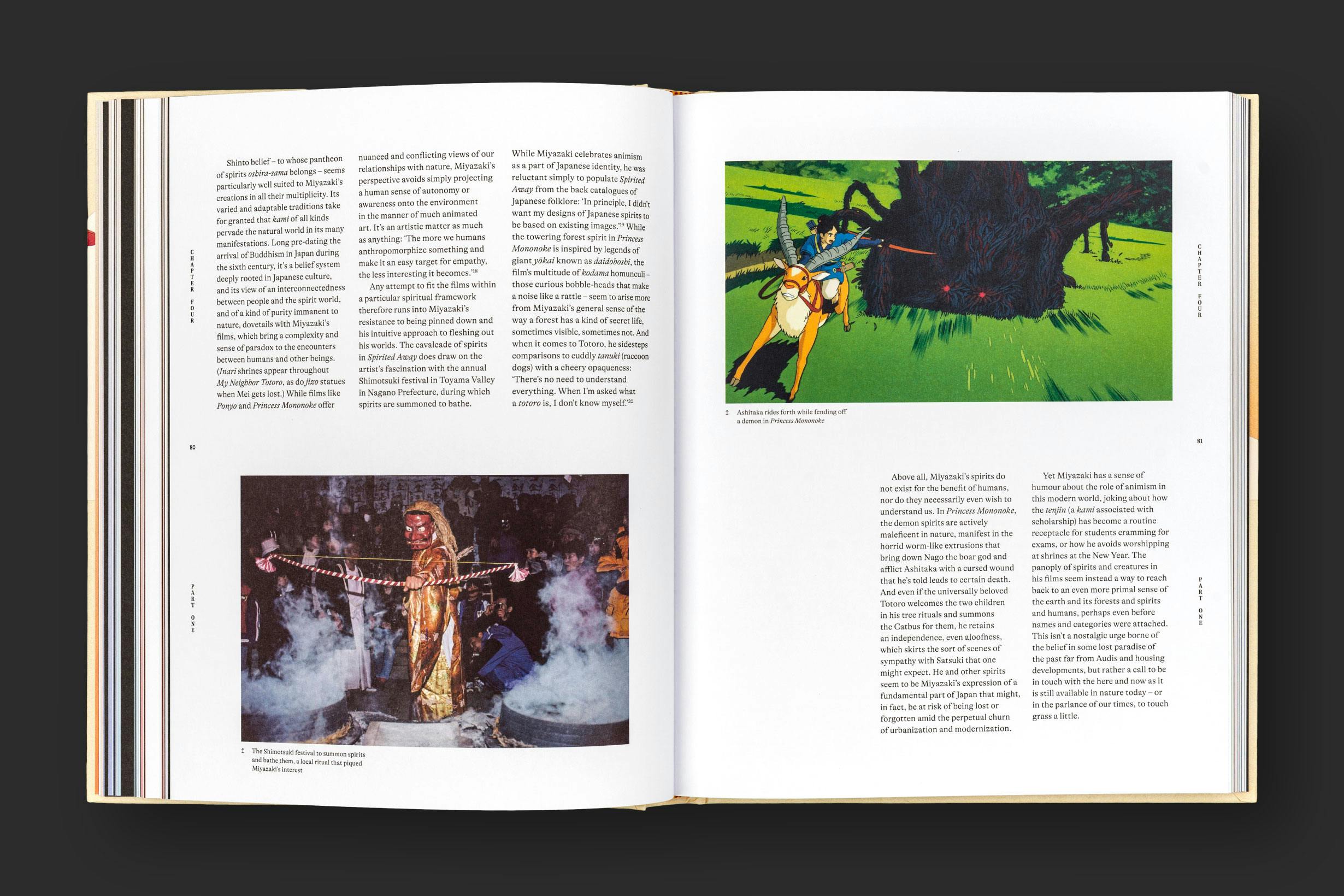 The Worlds of Hayao Miyazaki spread