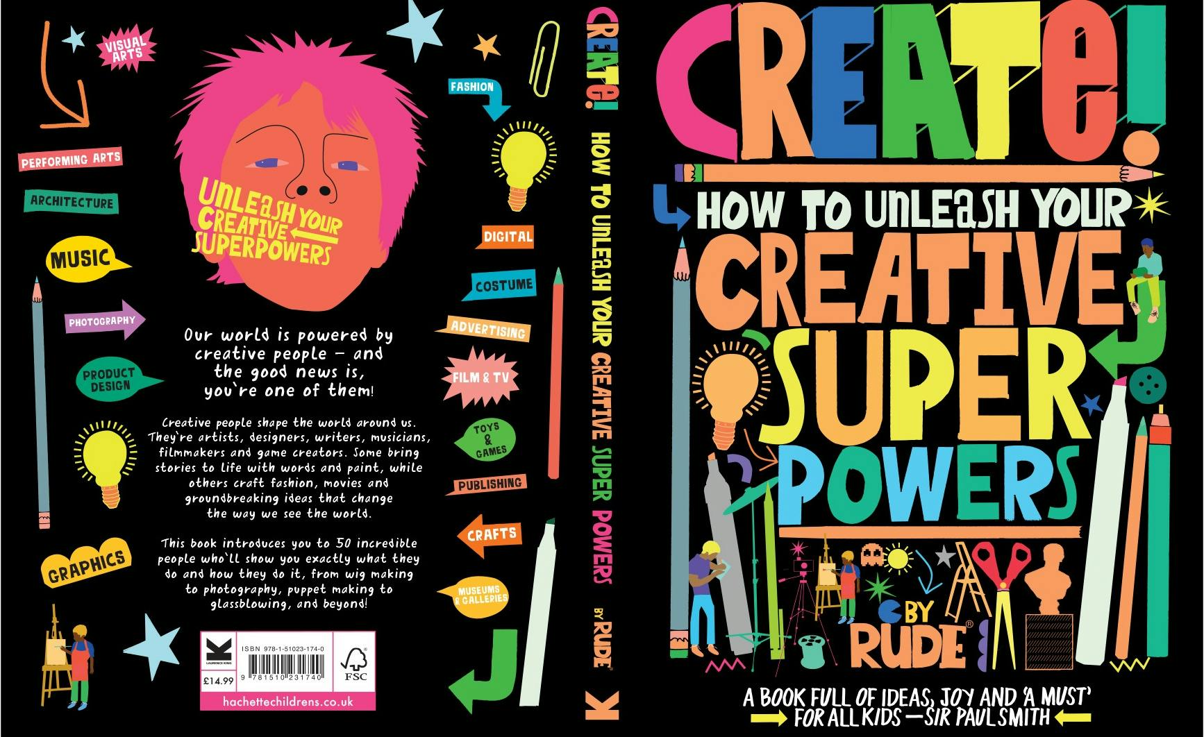 Create! is a new book hoping to turn kids into creative leaders