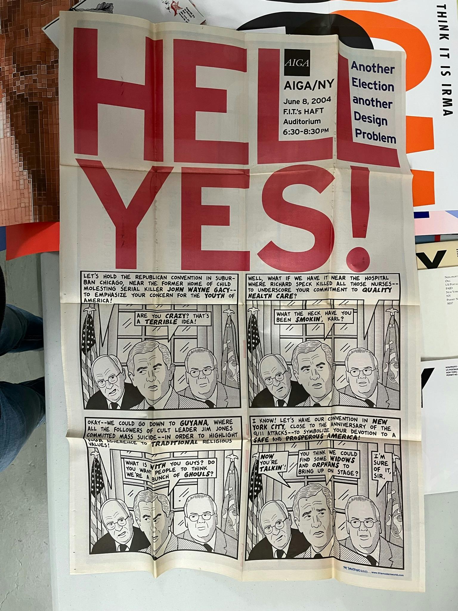 Hell Yes event poster
