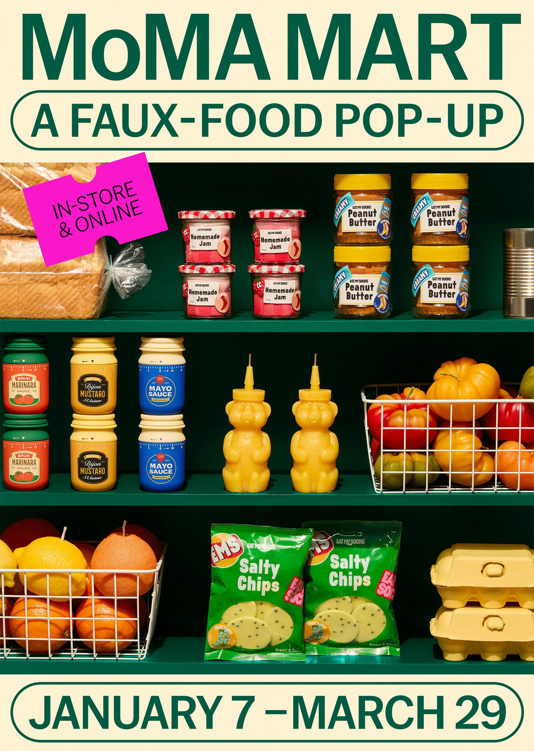 MoMA Mart 人造食品快閃店
