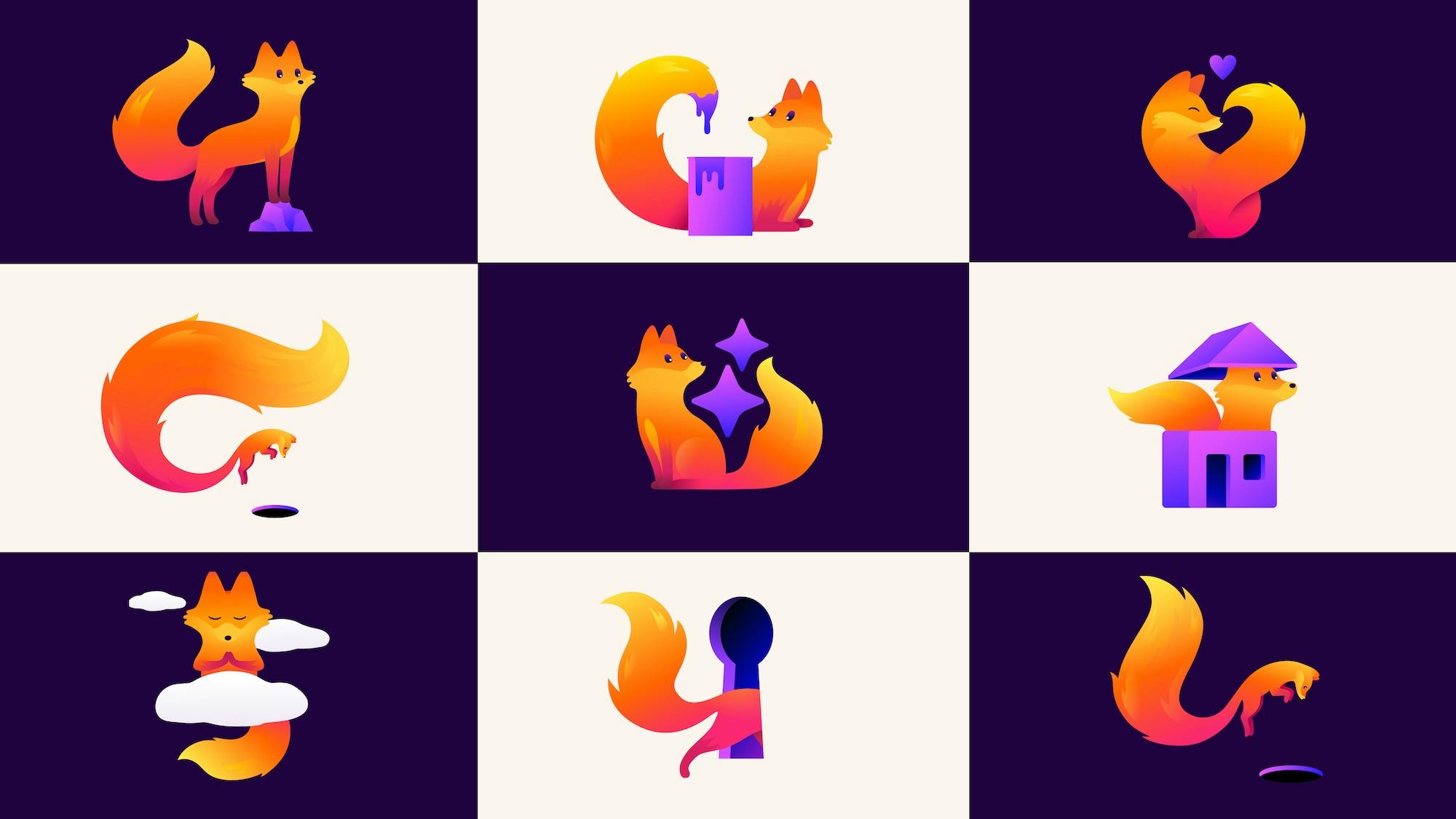 JKR brings the beloved Firefox mascot to life