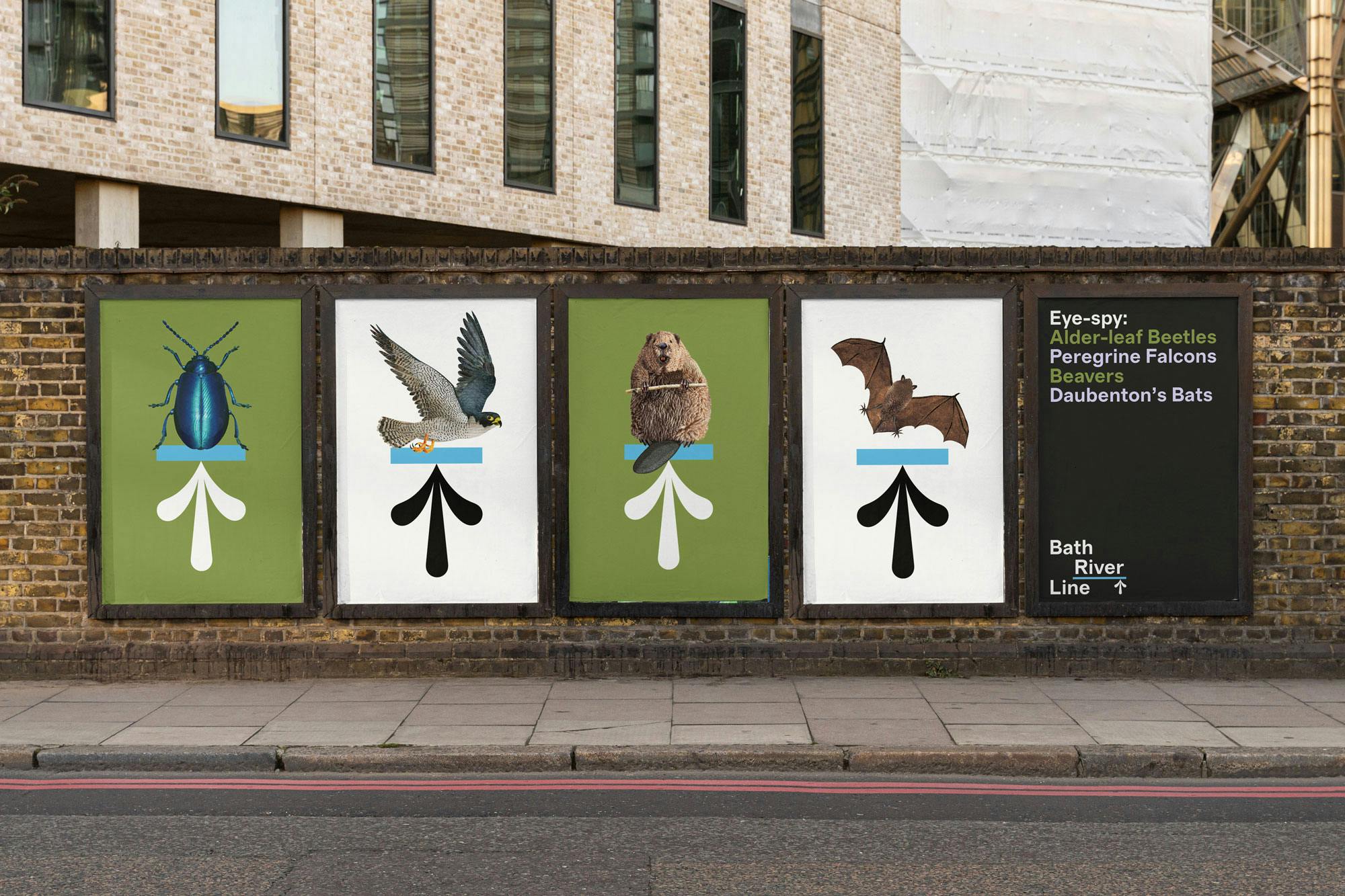 Flood markers inspire new signage for Bath River Line