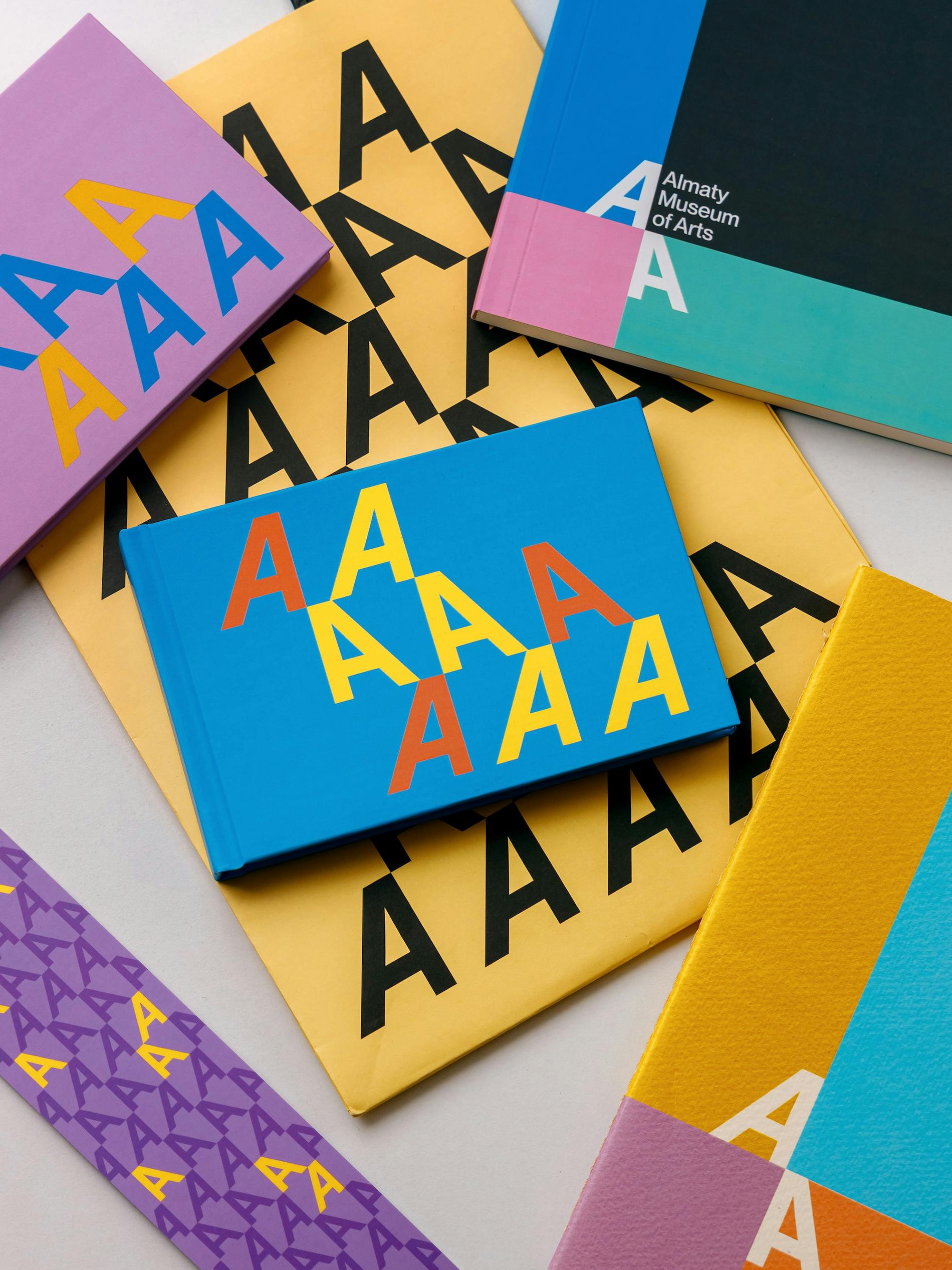 Almaty Museum of Arts brand identity