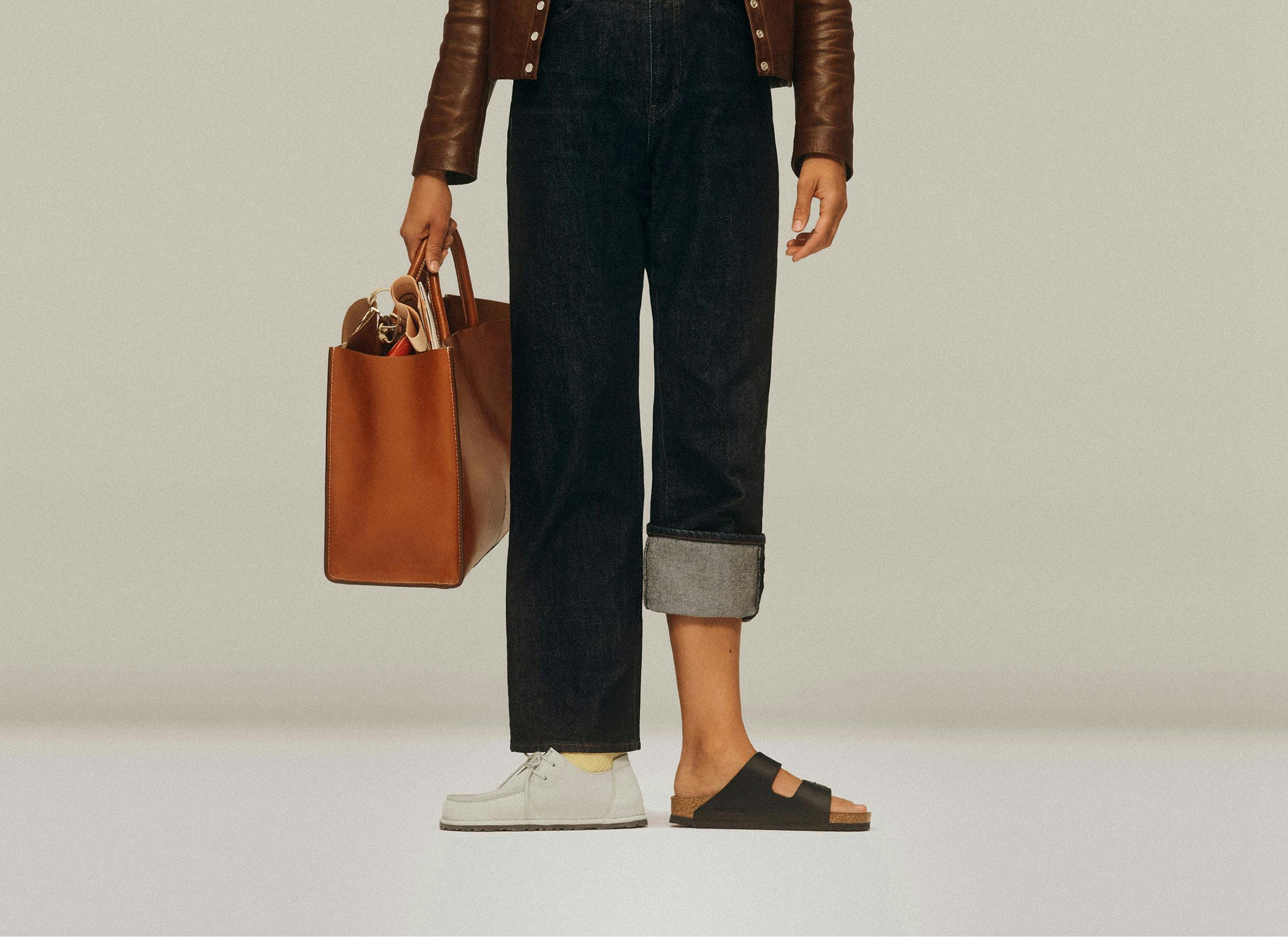 Birkenstock brand identity refresh by Base Design, Utti shoe