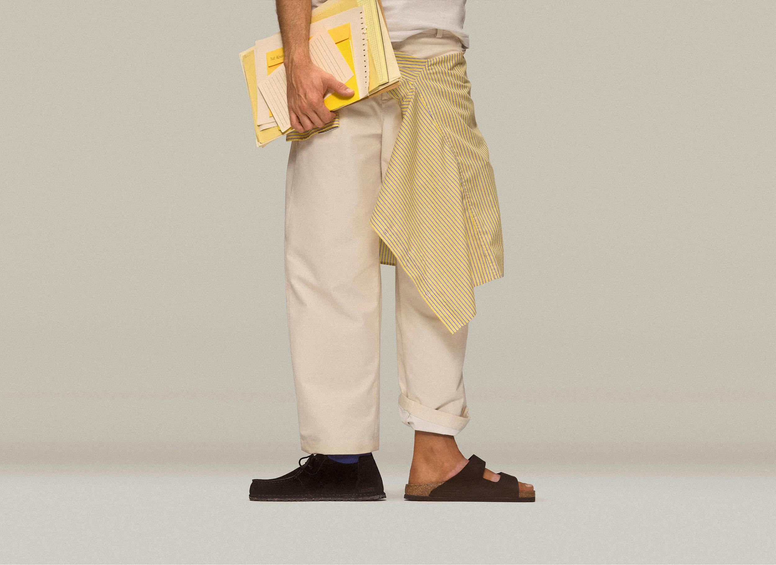 Birkenstock brand identity refresh by Base Design, Utti shoe