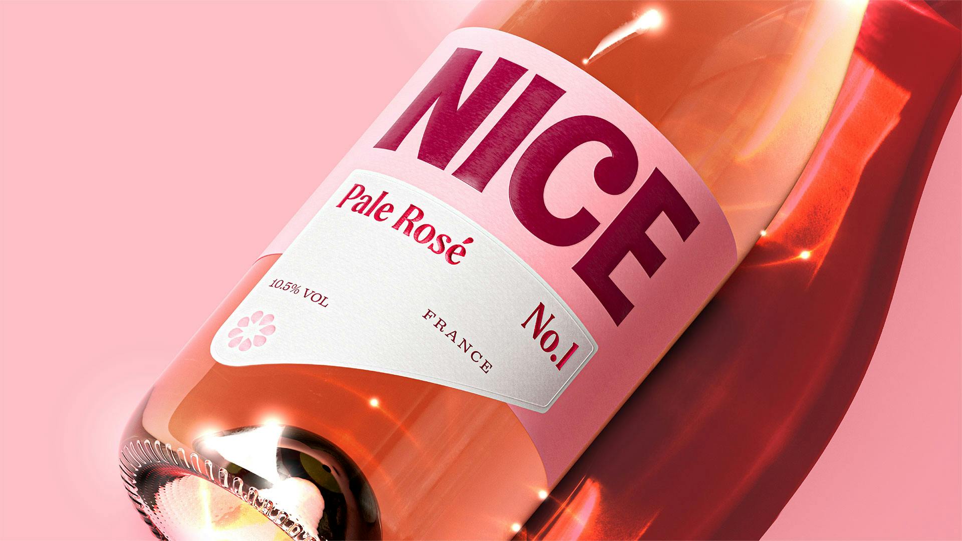 Nice sheds wines stuffy skin in striking rebrand