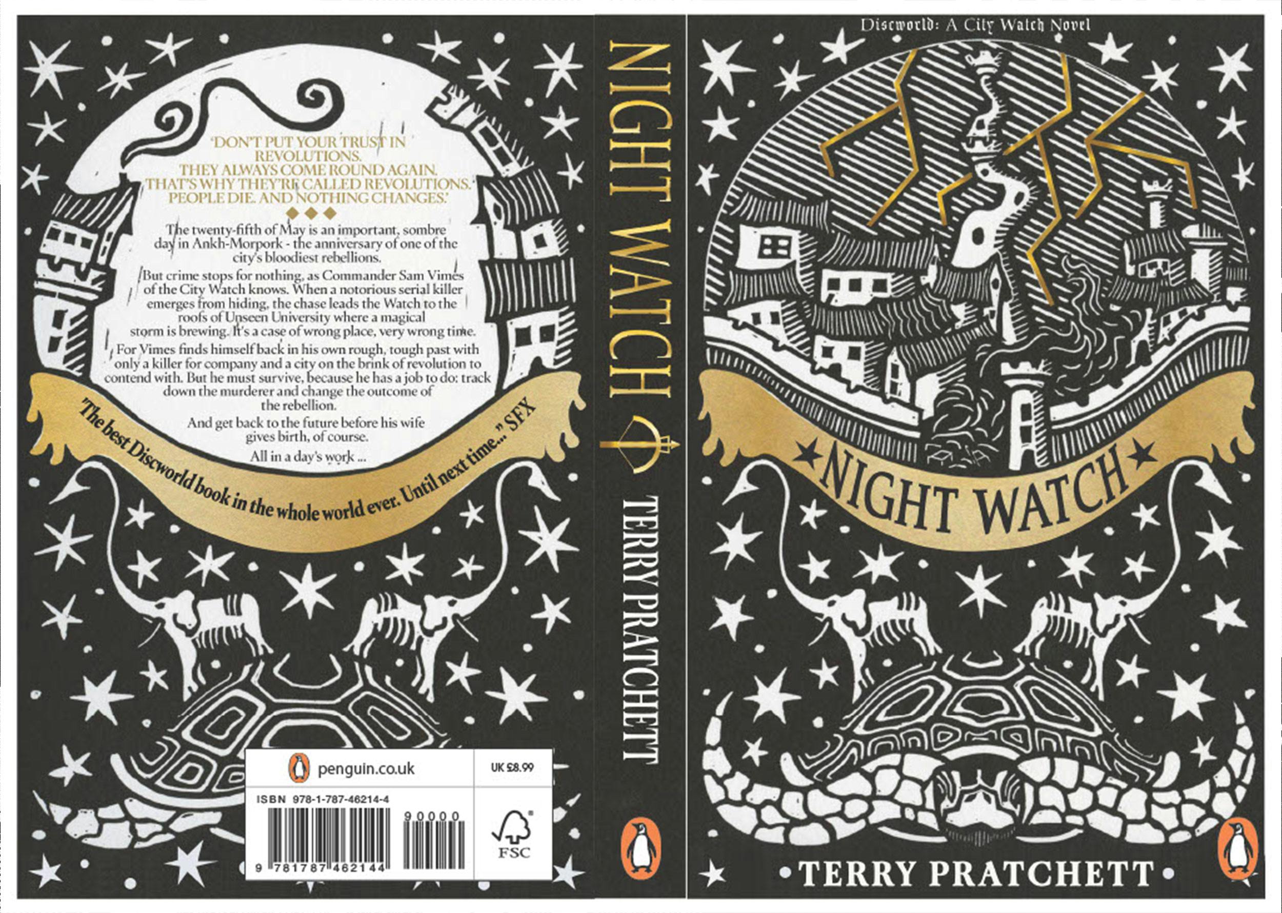 Night Watch book cover designed by Joe Bundock