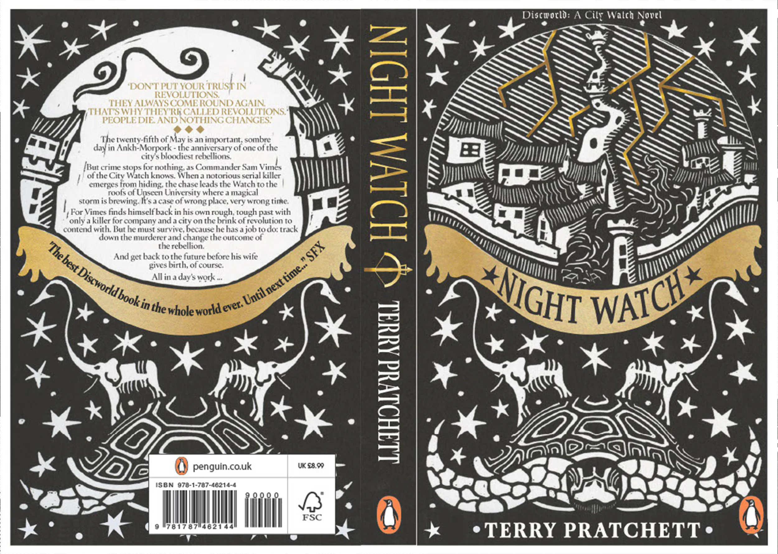 Night Watch book cover designed by Joe Bundock