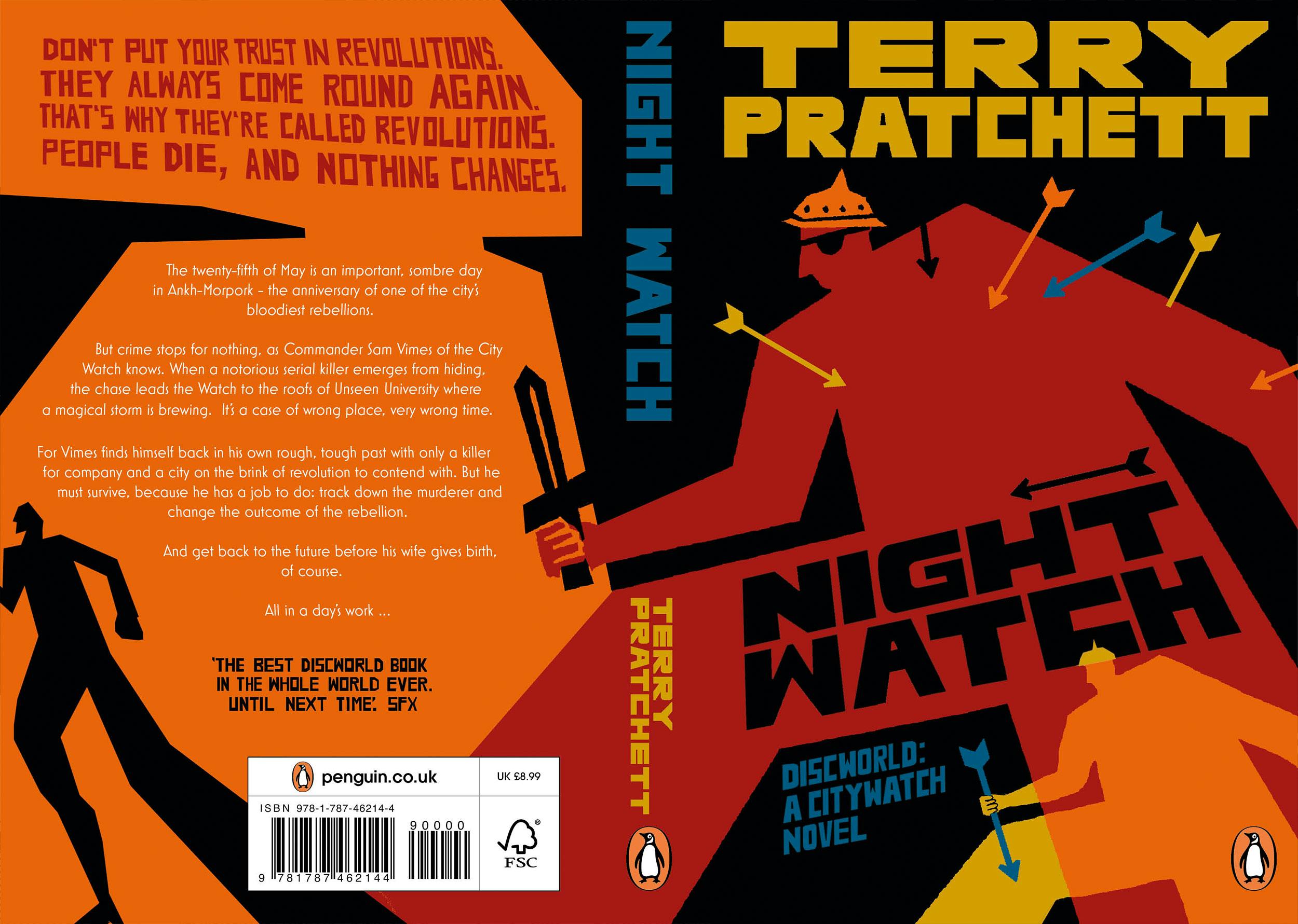 Night Watch book cover designed by Sunny Tsang
